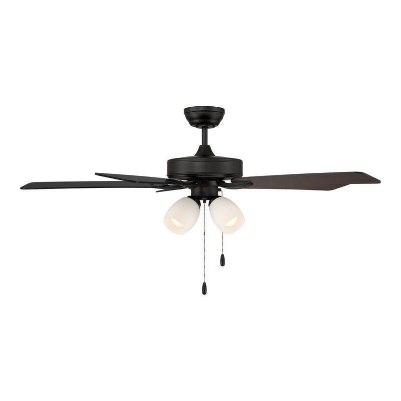 52 Inch Ceiling Fan with Light Kit by Meridian Lighting