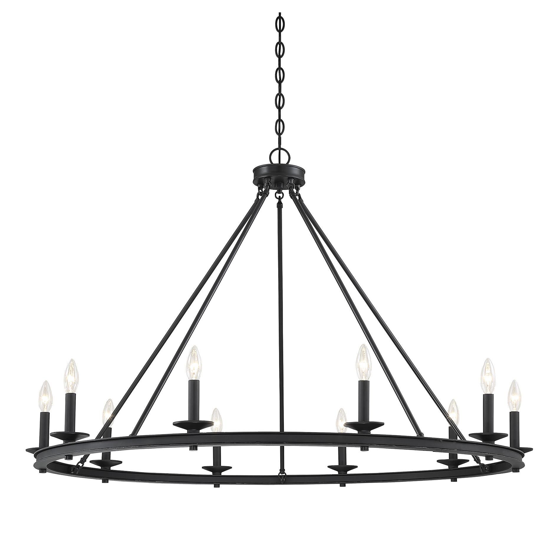 Middleton 45 Inch 10 Light Chandelier by Savoy House