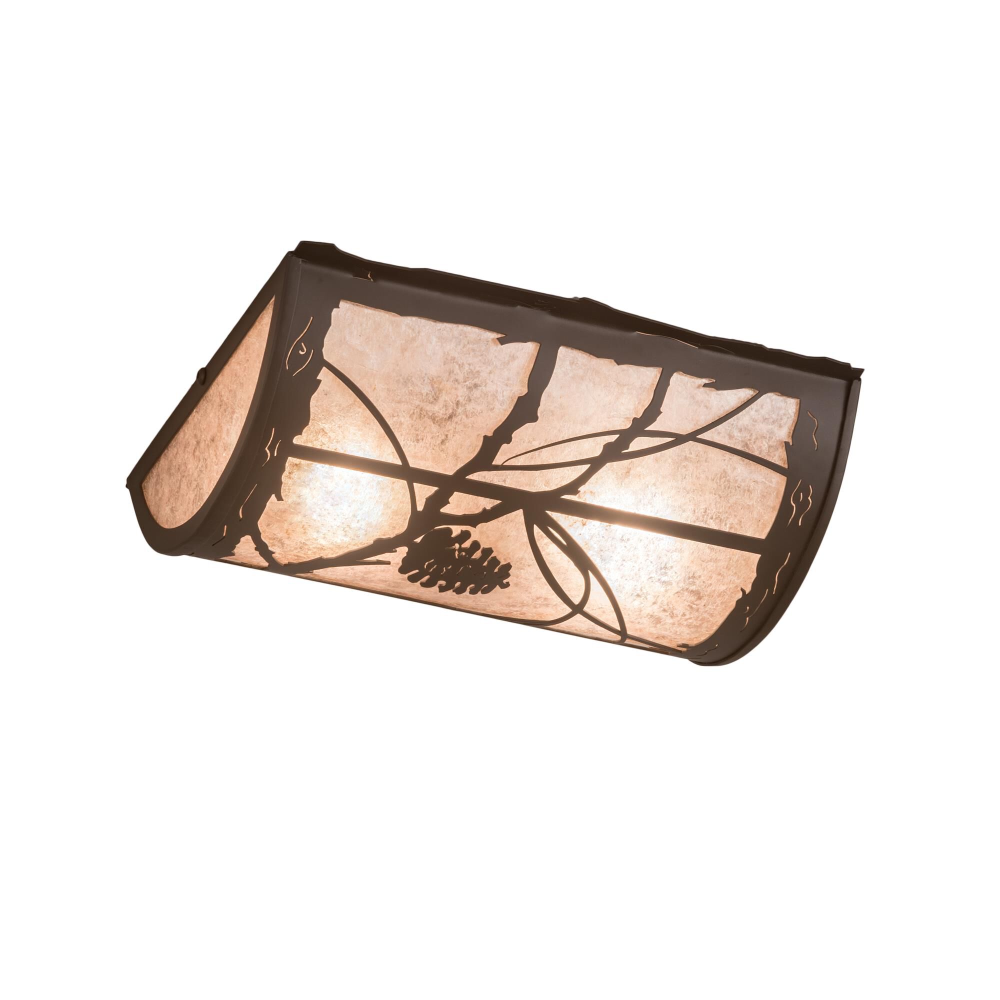 12 Inch 2 Light Flush Mount by Meyda Lighting