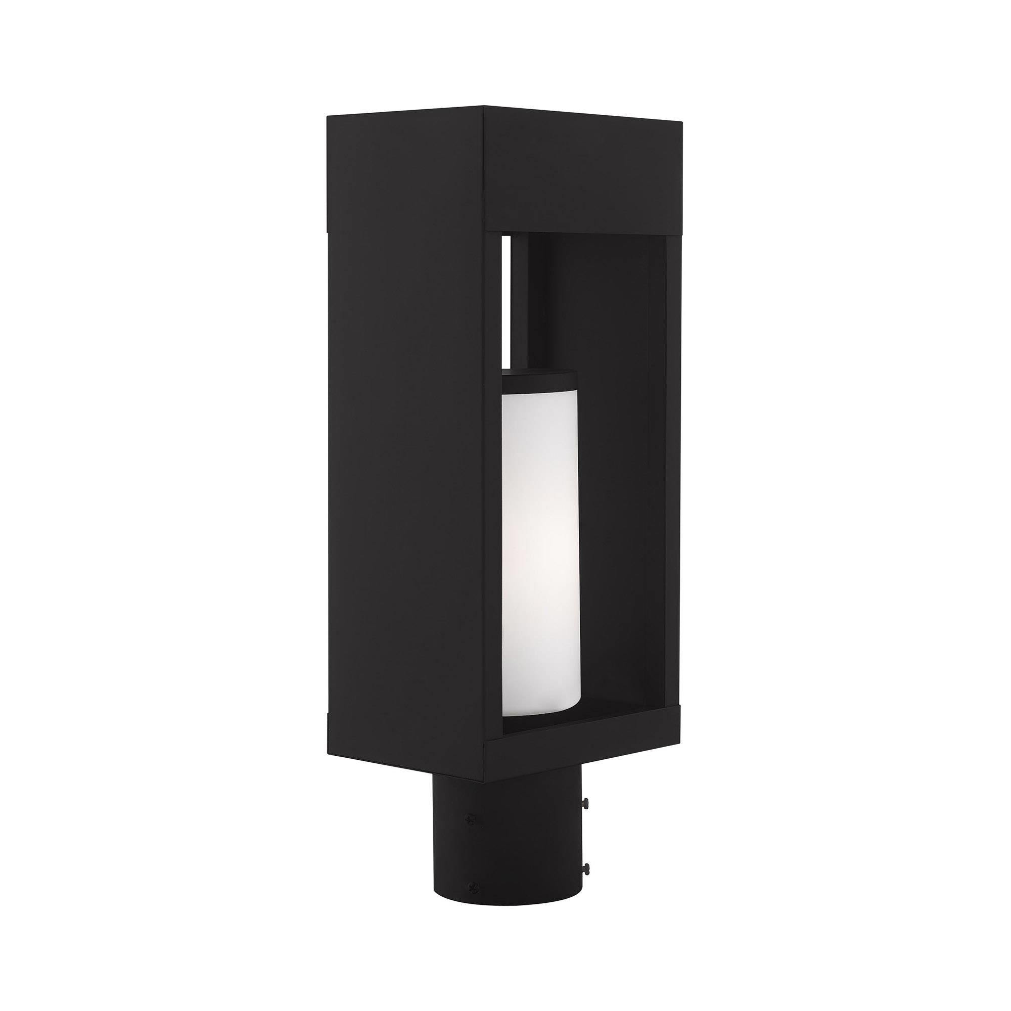 Bleecker 16 Inch Tall 1 Light Outdoor Post Lamp by Livex Lighting