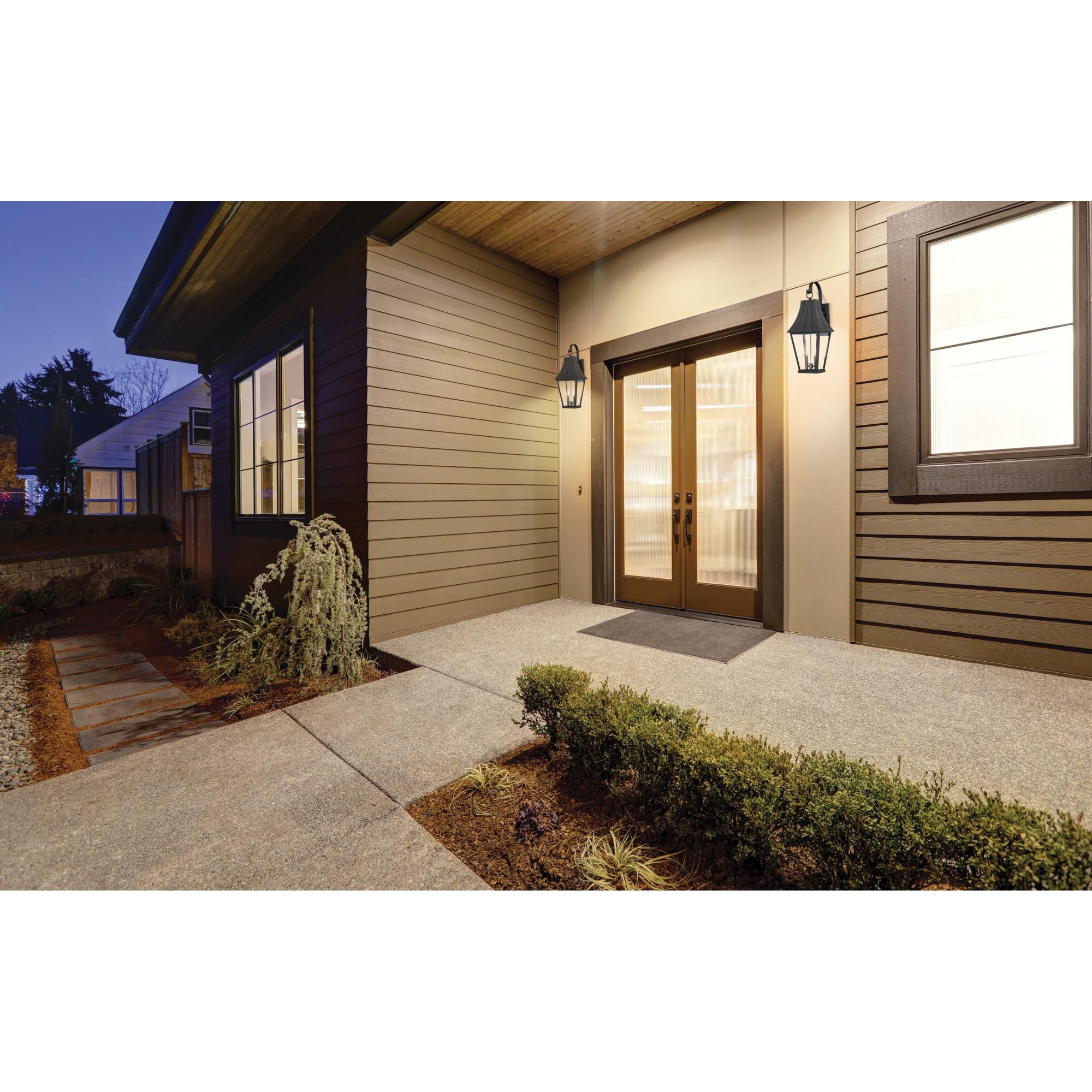 Chateau Grande 28 Inch Tall 4 Light Outdoor Wall Light by Minka Lavery