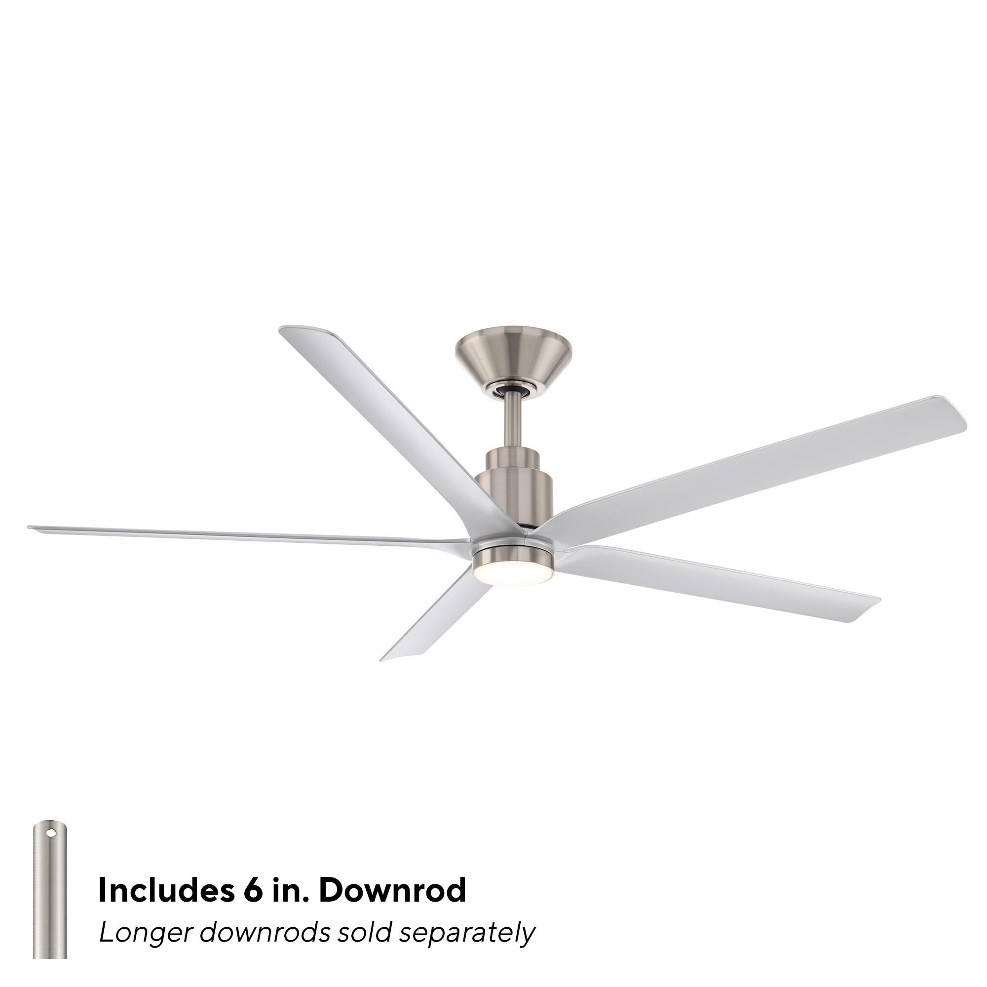 Shown in Brushed Nickel finish