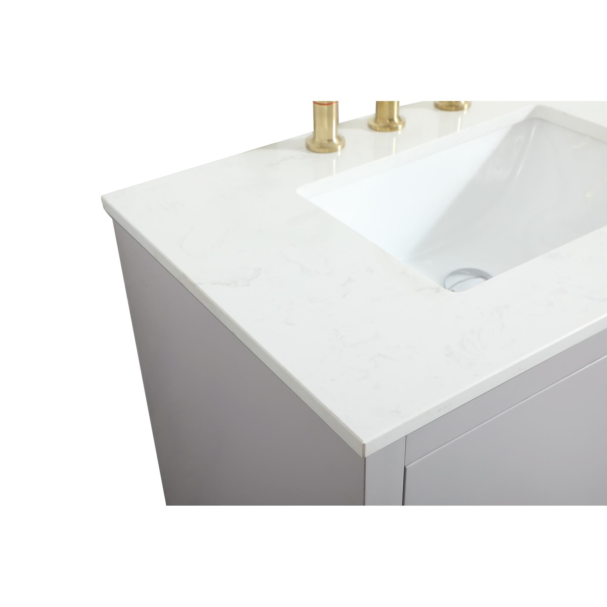 Shown in Grey finish