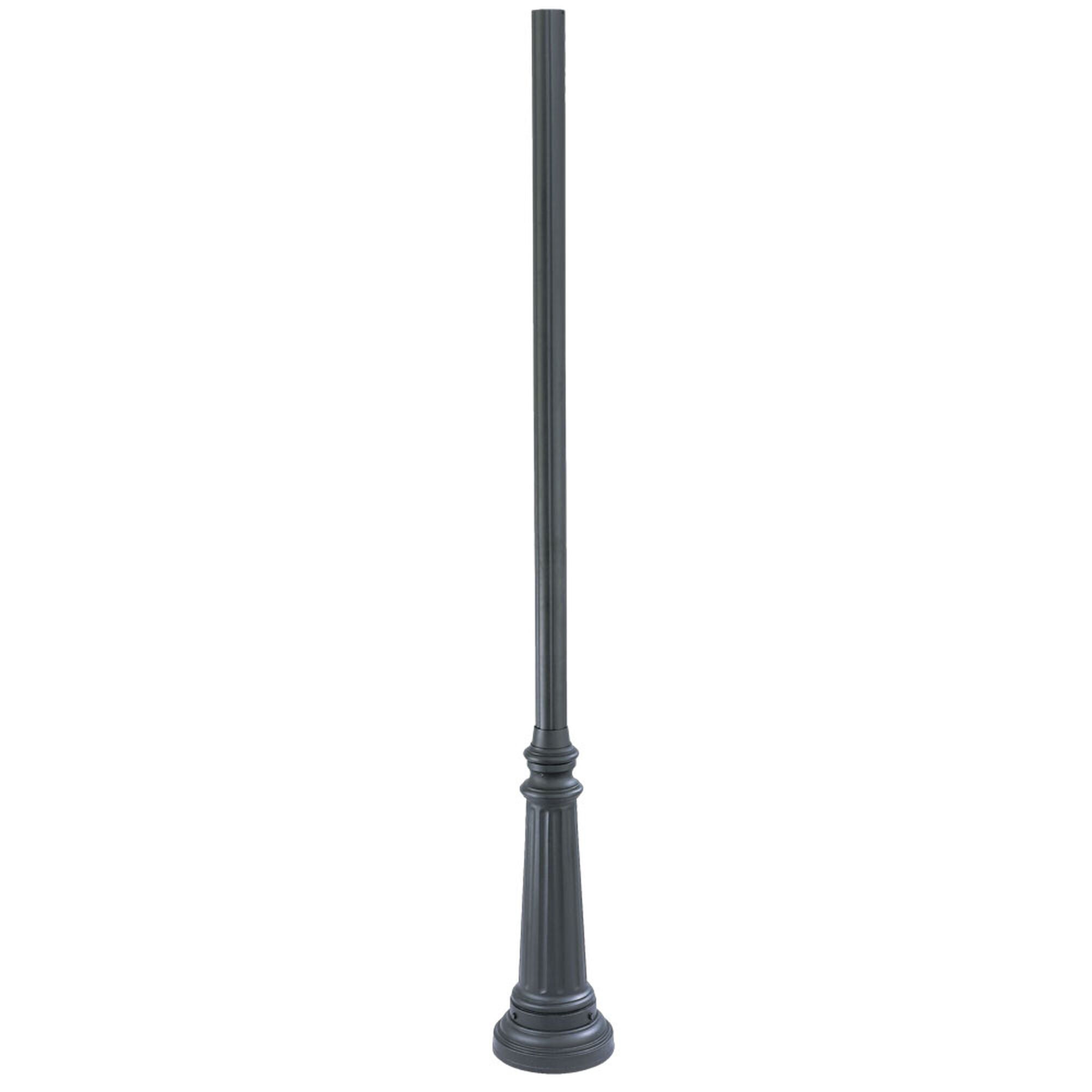 Shown in Matte Black finish and -- glass and -- shade