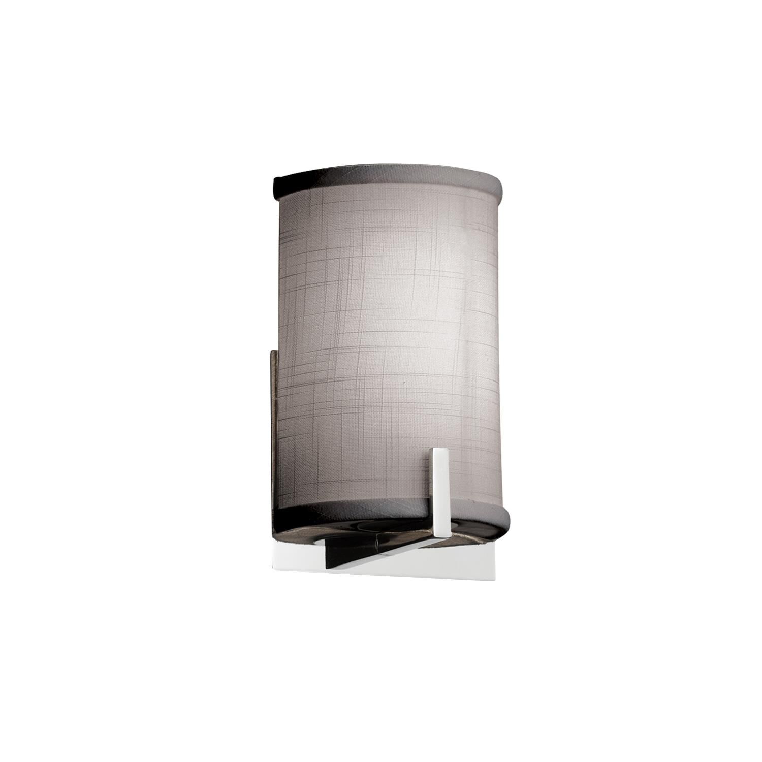 Justice Design Group Textile 9 Inch Wall Sconce