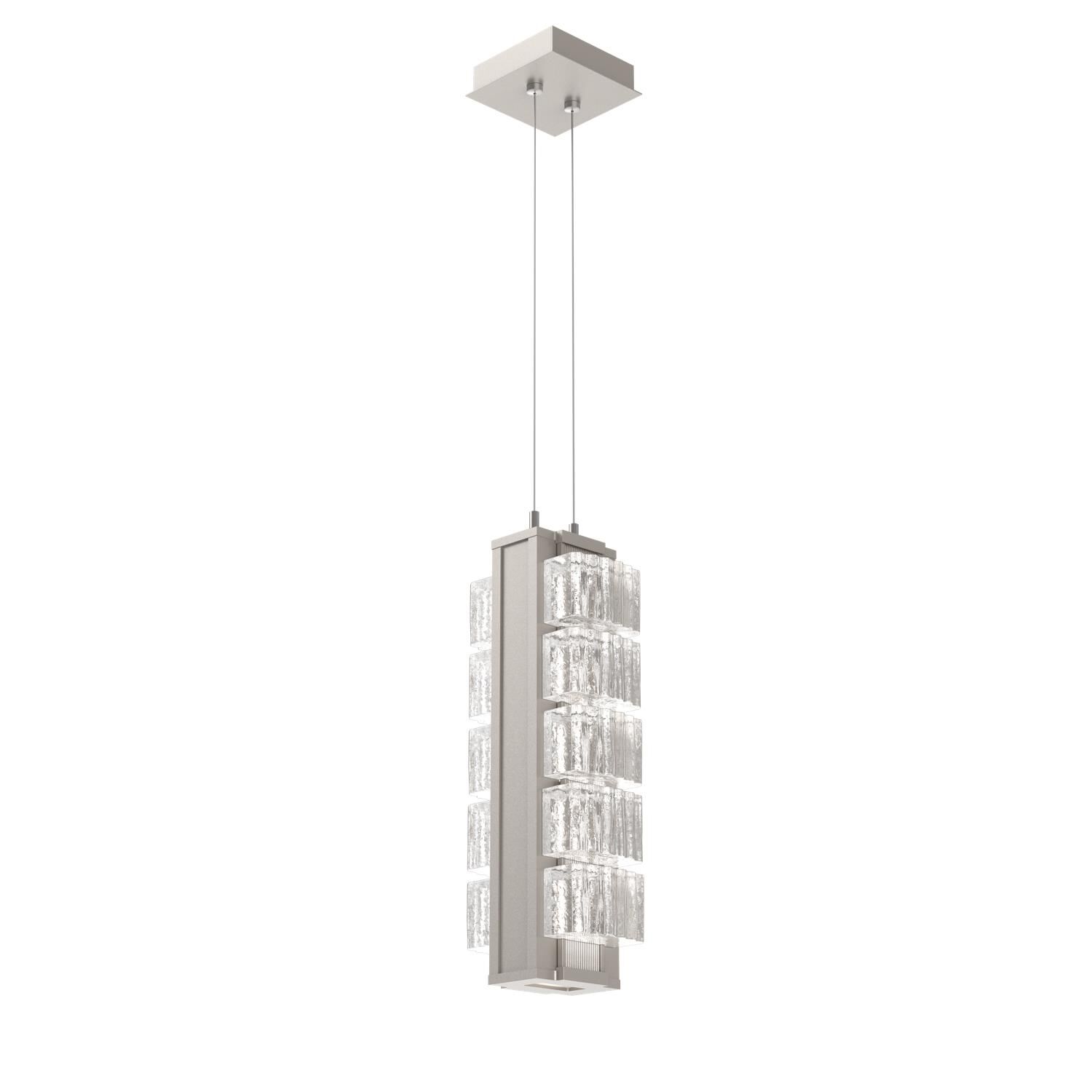 Shown in Beige Silver finish and Clear Ribbed glass and None accent