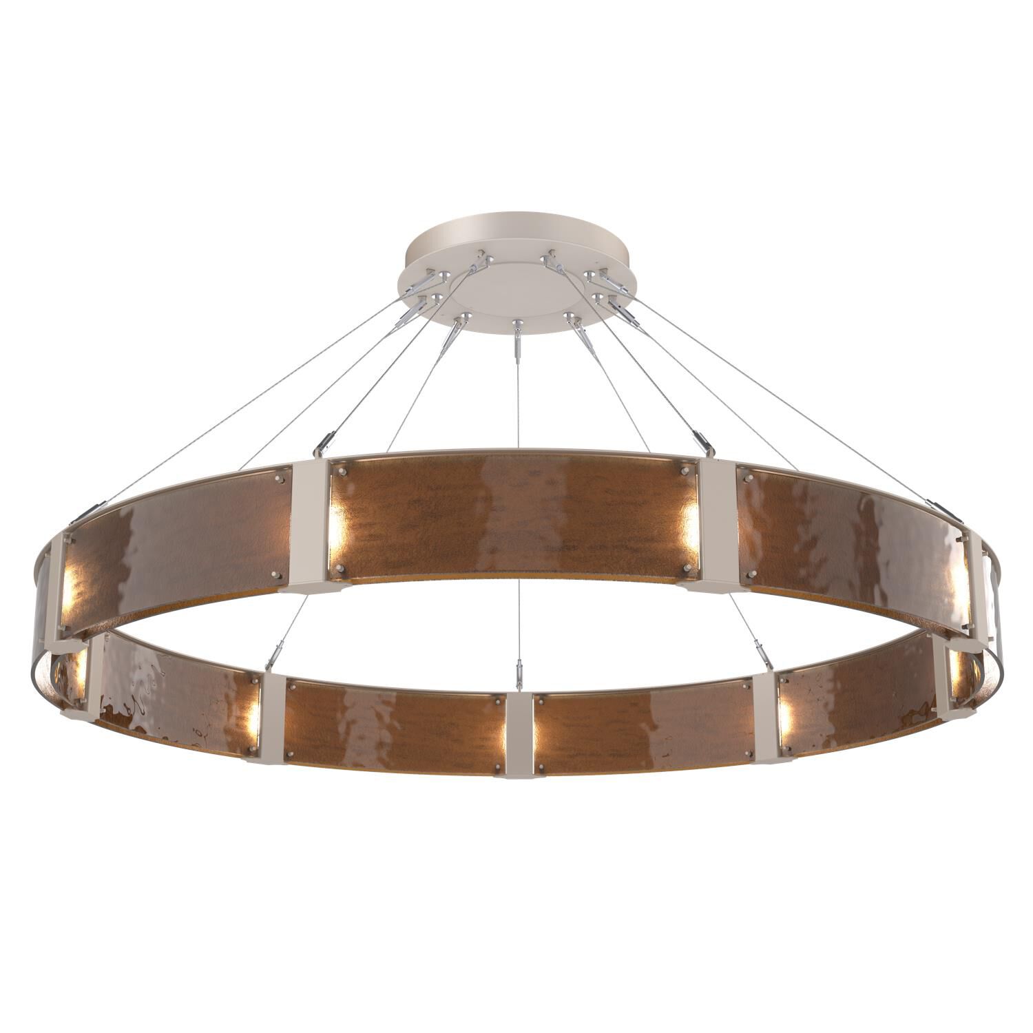 Parallel 60 Inch 36 Light LED Chandelier by Hammerton Studio