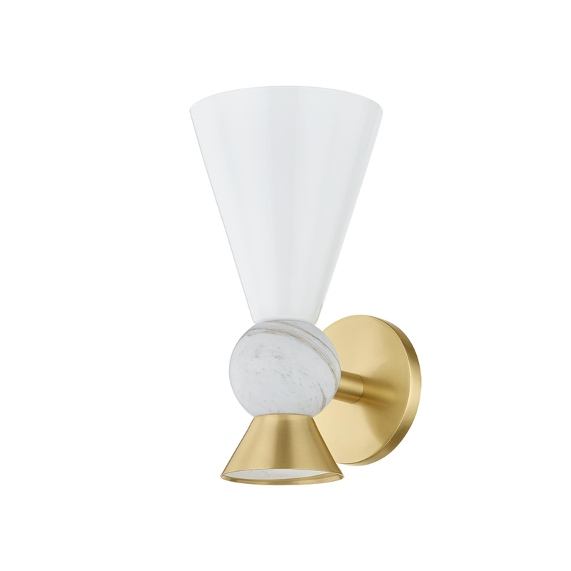 Megan Molten Mona Small Wall Sconce by Mitzi