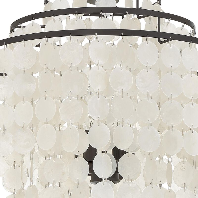 Brielle 18 Inch 4 Light Chandelier by Crystorama