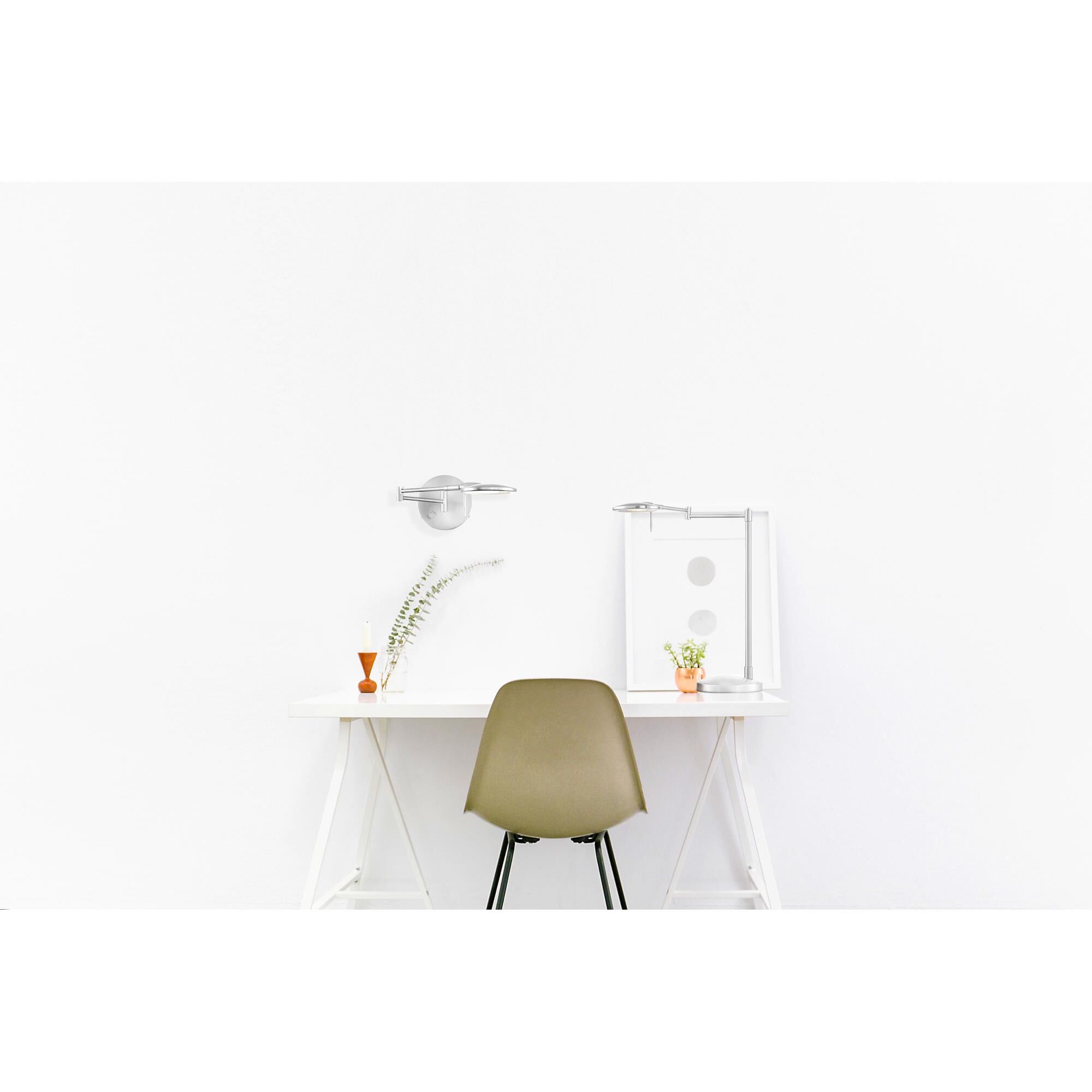 Dessau Turbo LED Wall Swing Lamp by Arnsberg