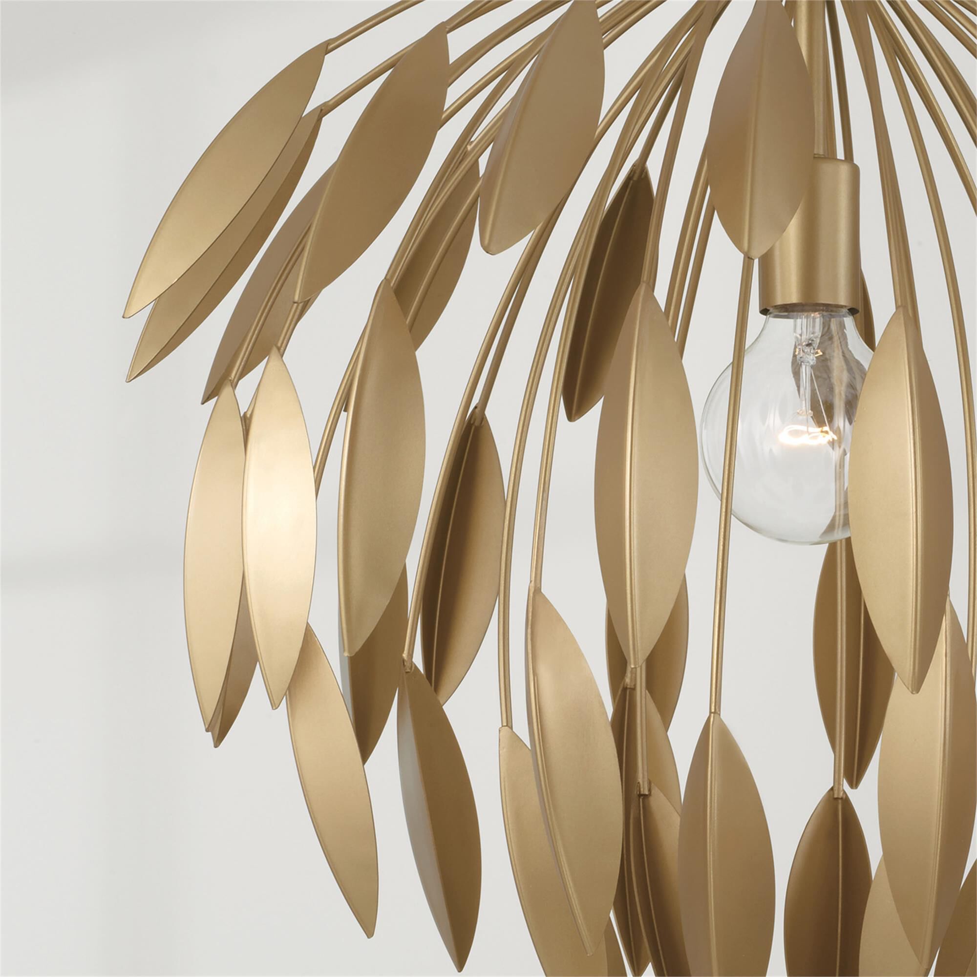 Shown in Buffed Gold finish