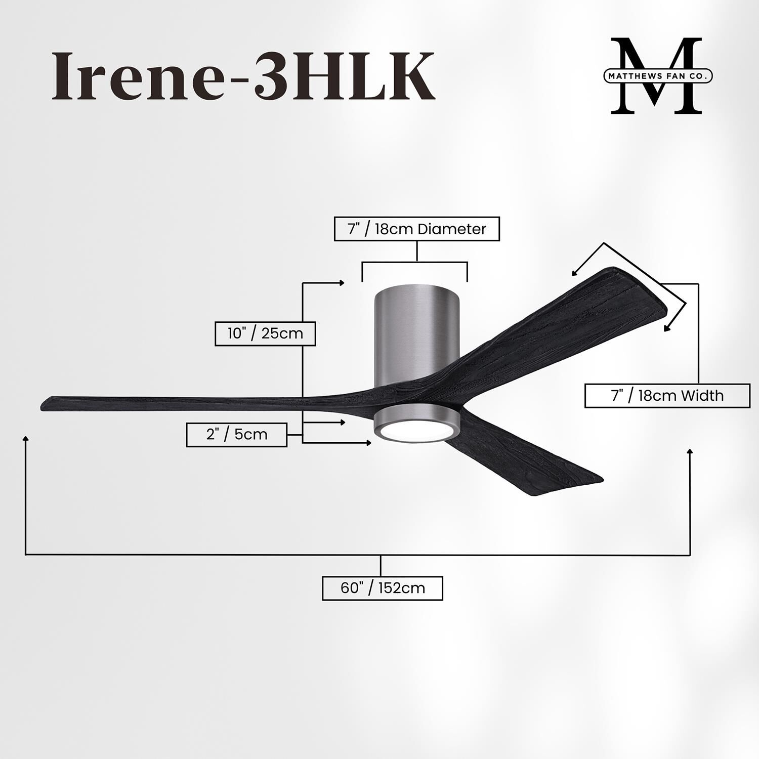 Shown in Brushed Pewter finish