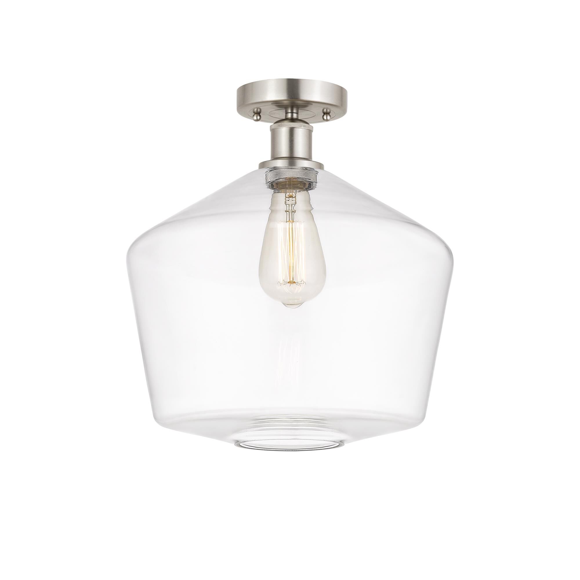Bruno Marashlian Cindyrella 12 Inch 1 Light Semi Flush Mount by Innovations Lighting