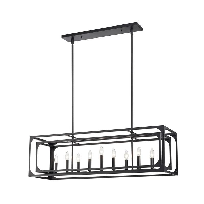 Easton 44 Inch 9 Light Linear Suspension Light by Z-Lite