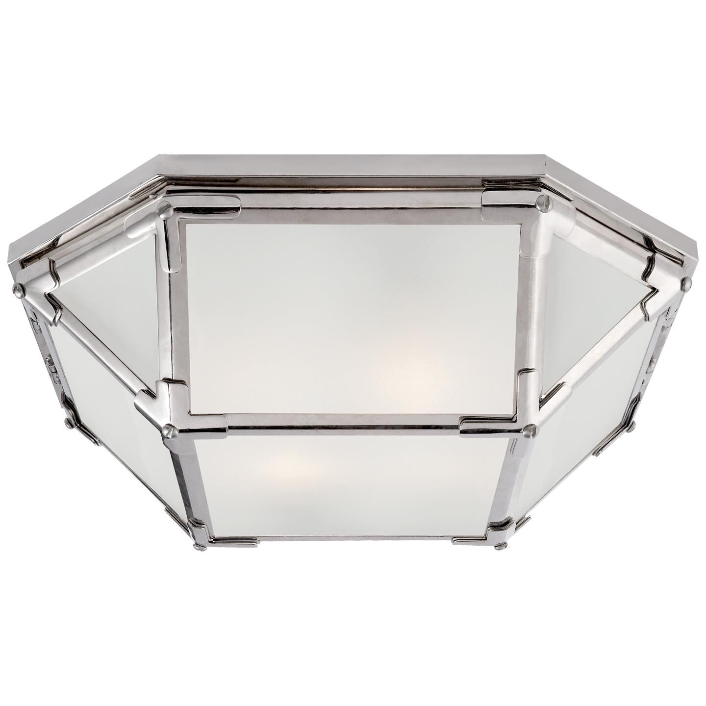 Suzanne Kasler Morris 15 Inch 2 Light Flush Mount by Visual Comfort Signature Collection