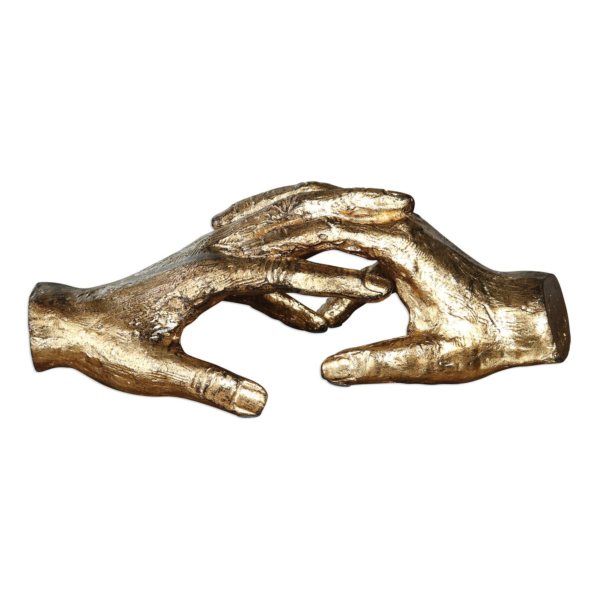 Shown in Antiqued Gold Leaf finish