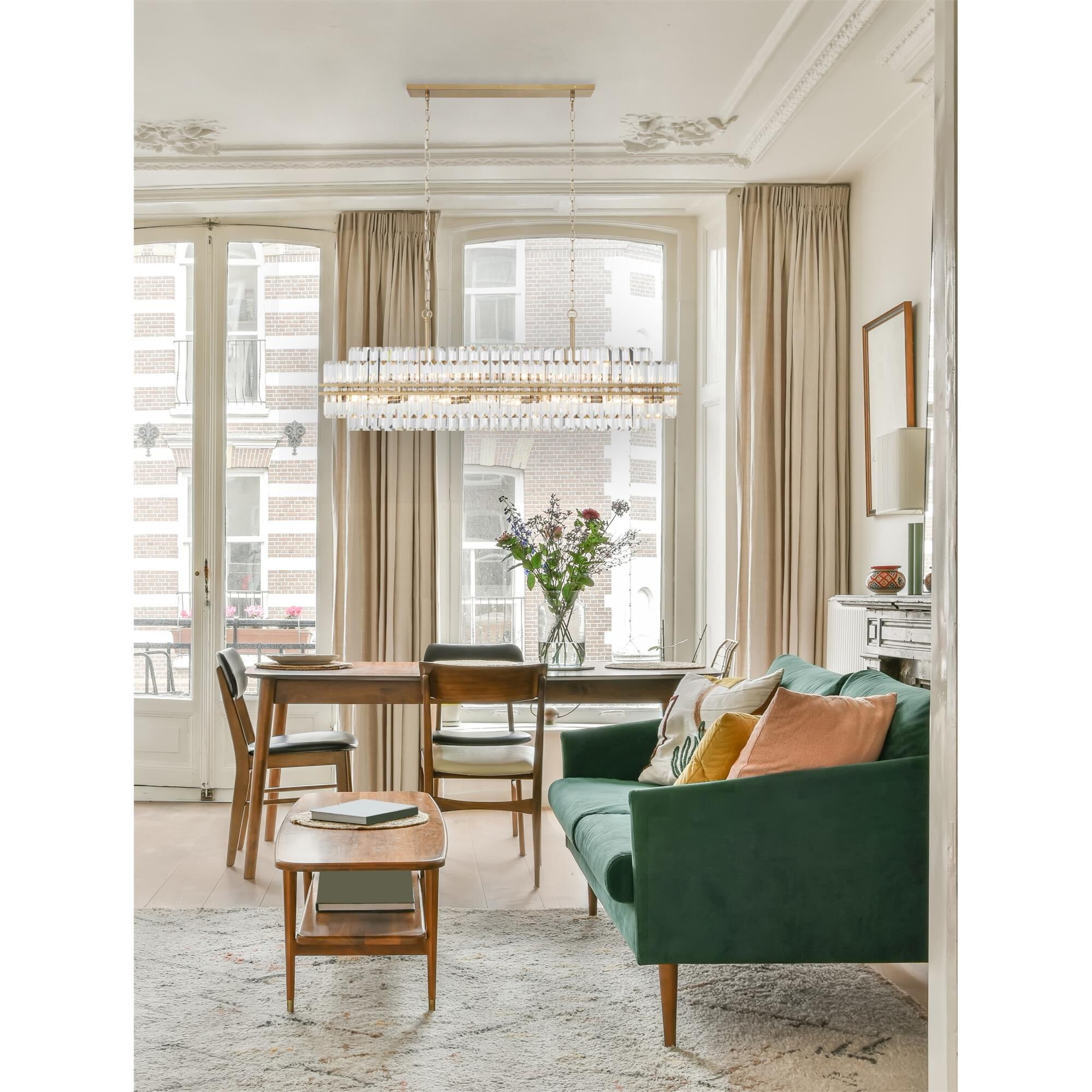 Hayes Medium Linear Chandelier,