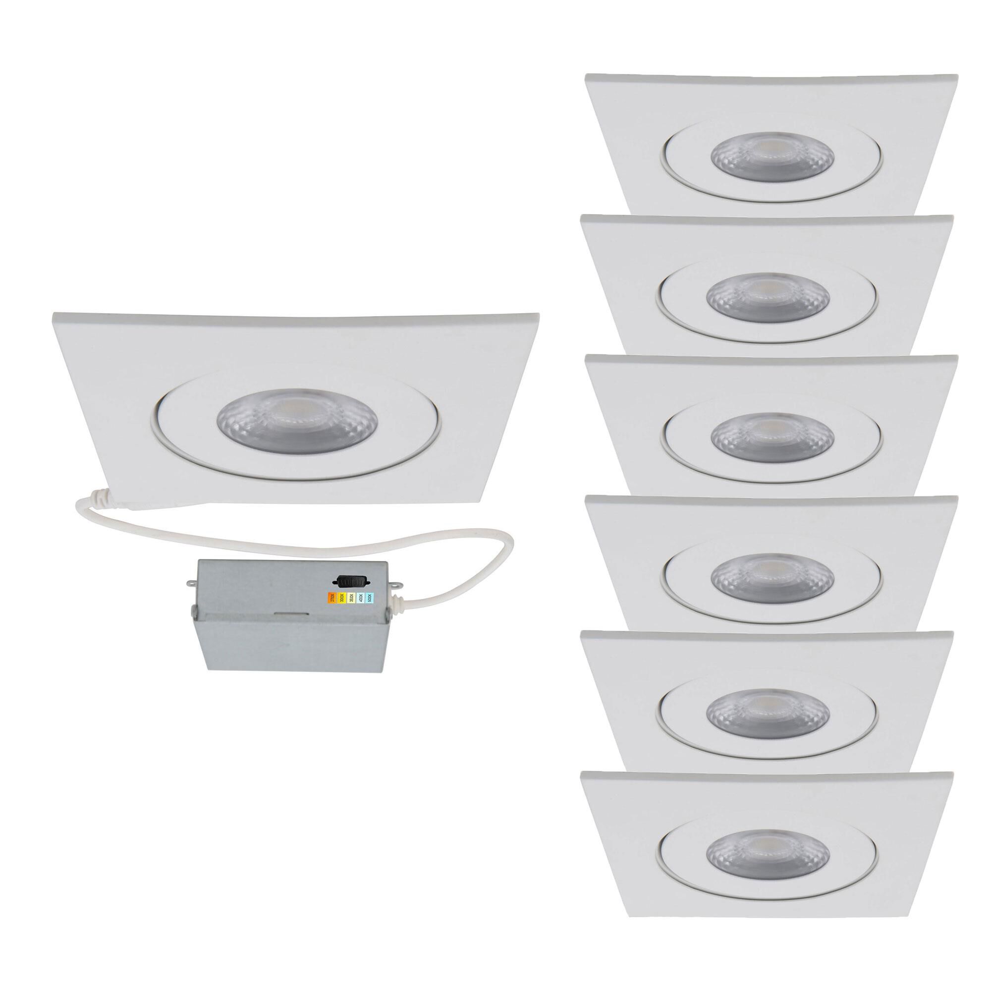 Lotos 5 Inch Recessed Lighting Trim Pack of 6 by WAC Lighting