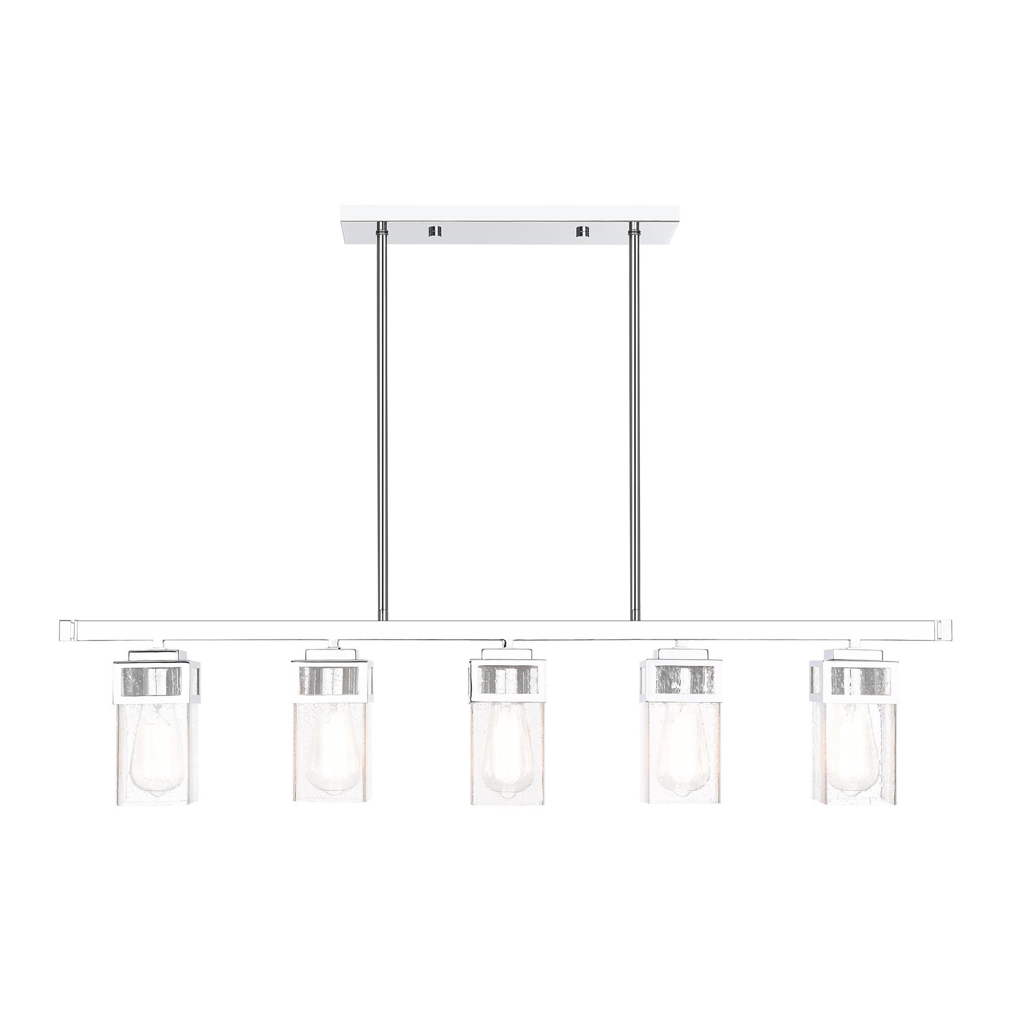 Harding 42 Inch 5 Light Linear Suspension Light by Livex Lighting