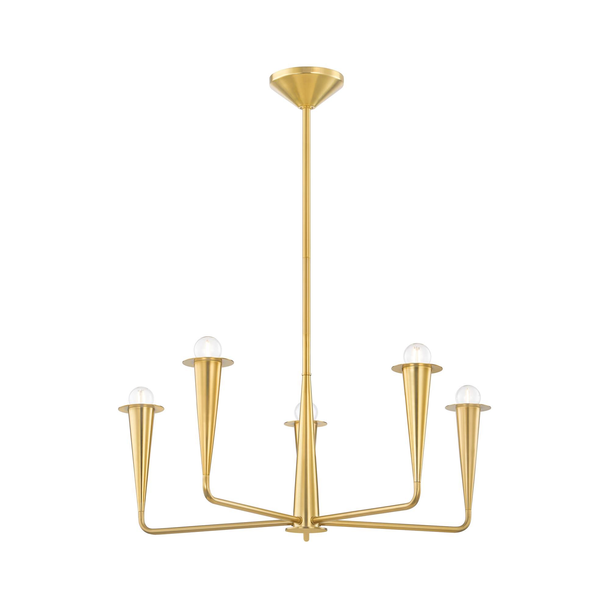 The Lifestyled Co Danna 29.75 Inch Chandelier by Mitzi