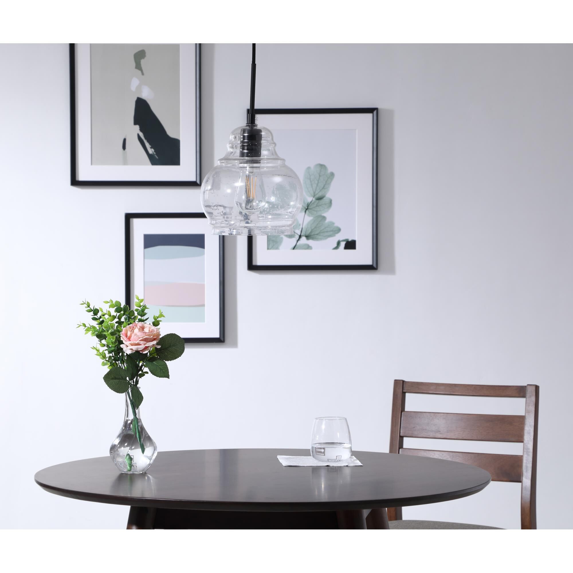 Pierce 8 Inch Mini Pendant by Elegant Lighting