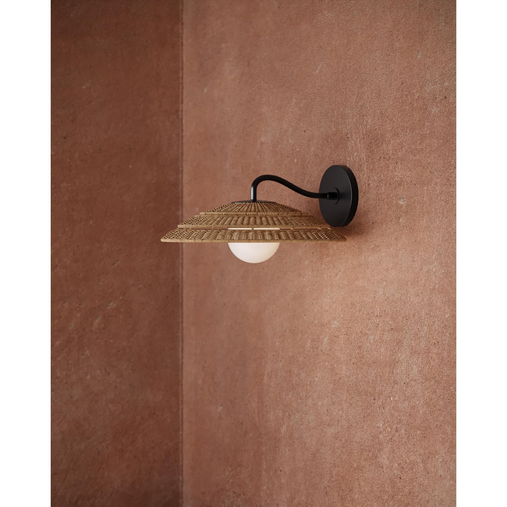 Barbary 8 Inch Outdoor Wall Light by Currey and Company
