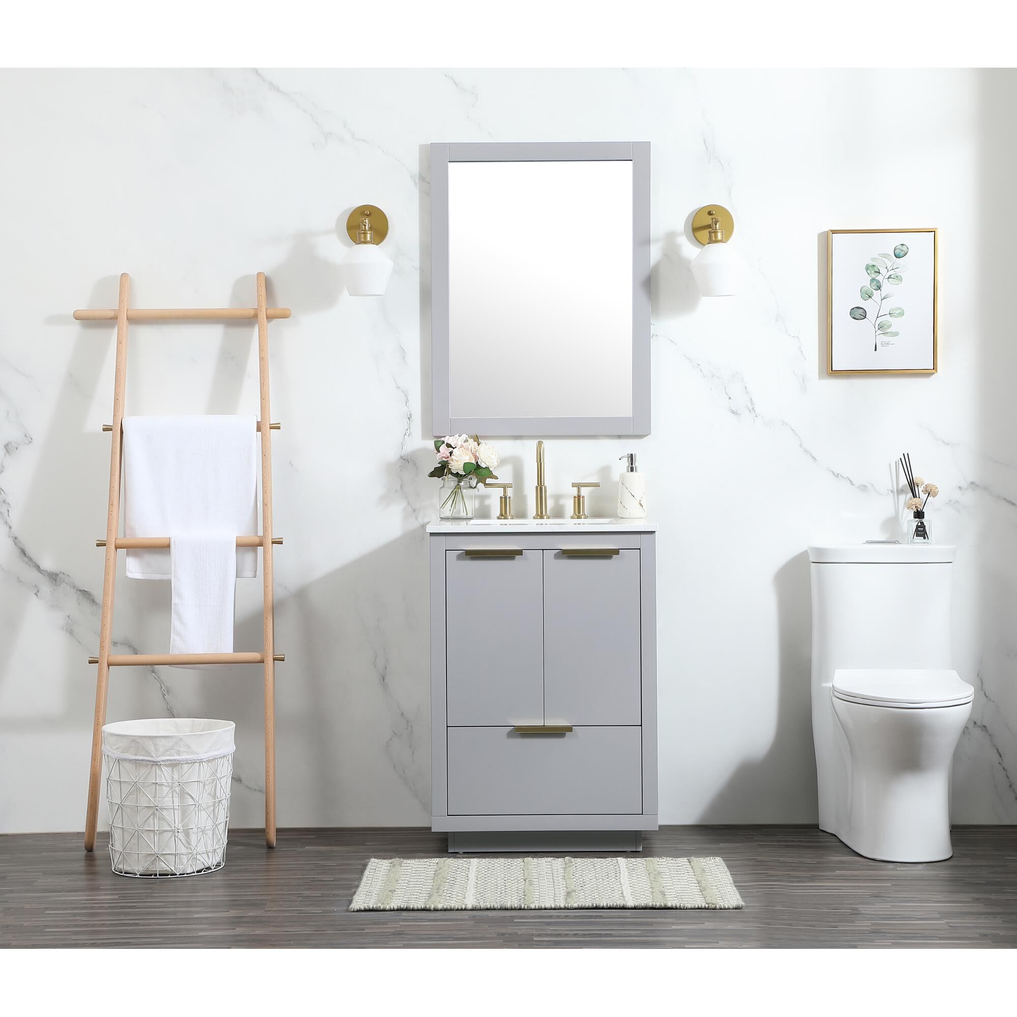 Blake 24 Inch Bath Vanity by Elegant Decor