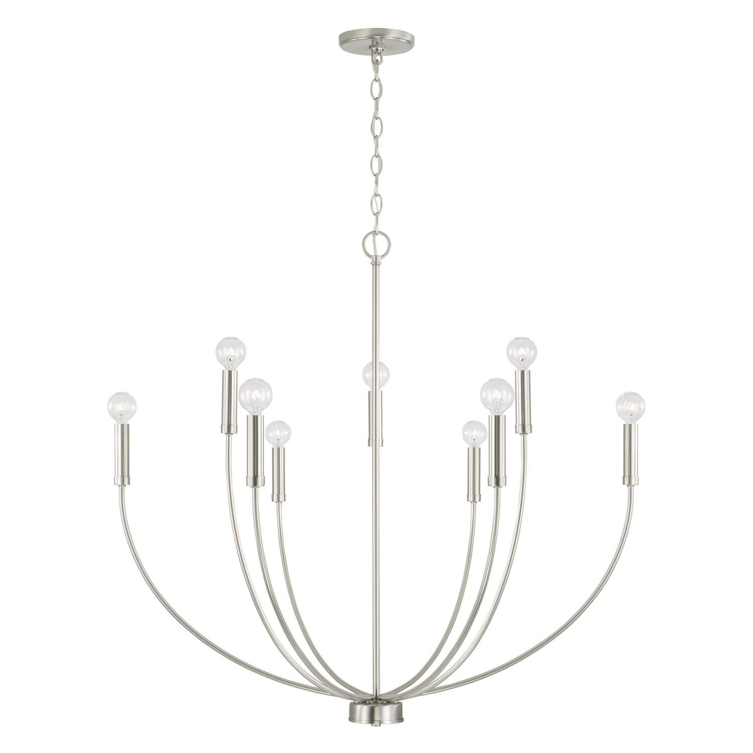 Shown in Brushed Nickel finish