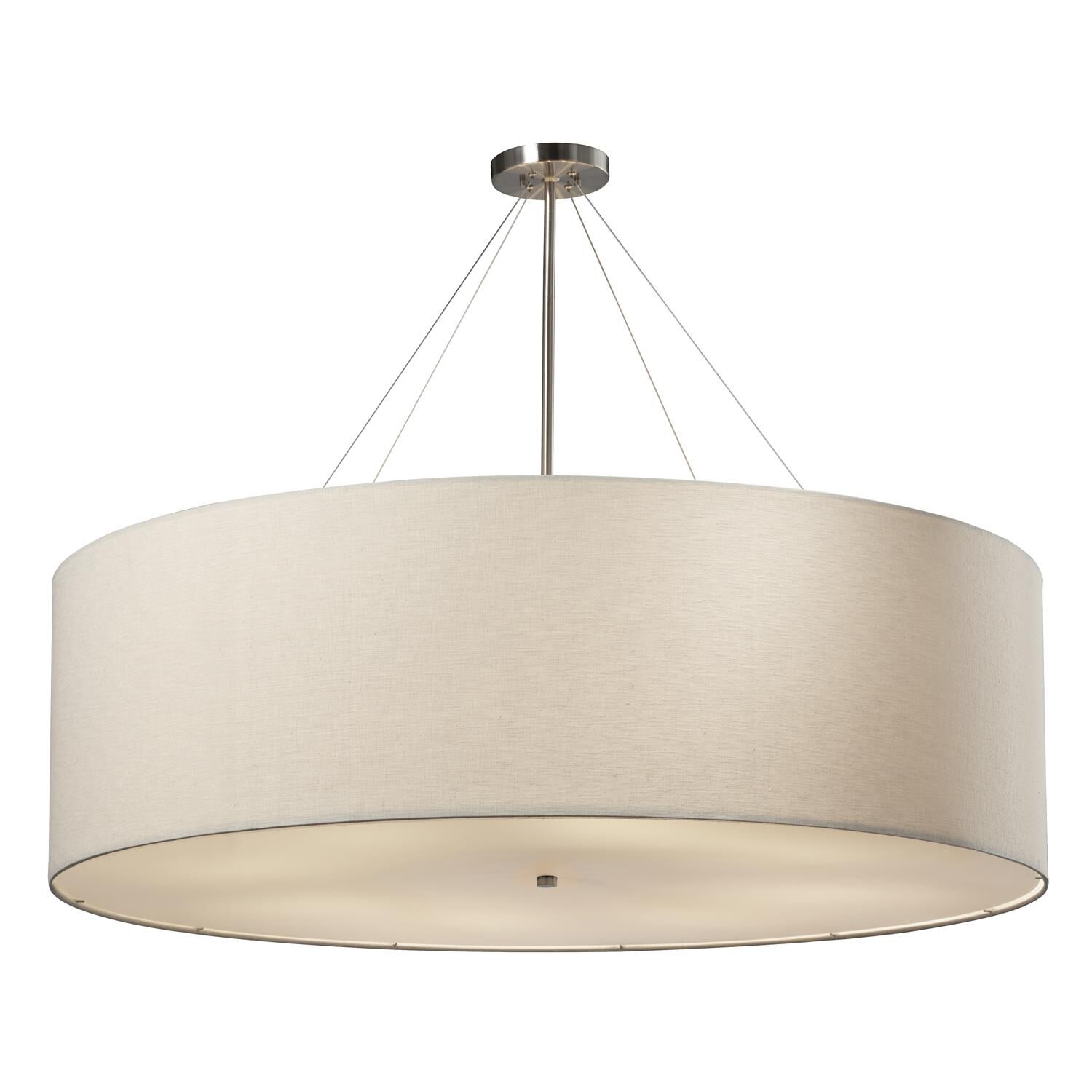 Textile 48 Inch LED Large Pendant by Justice Design Group