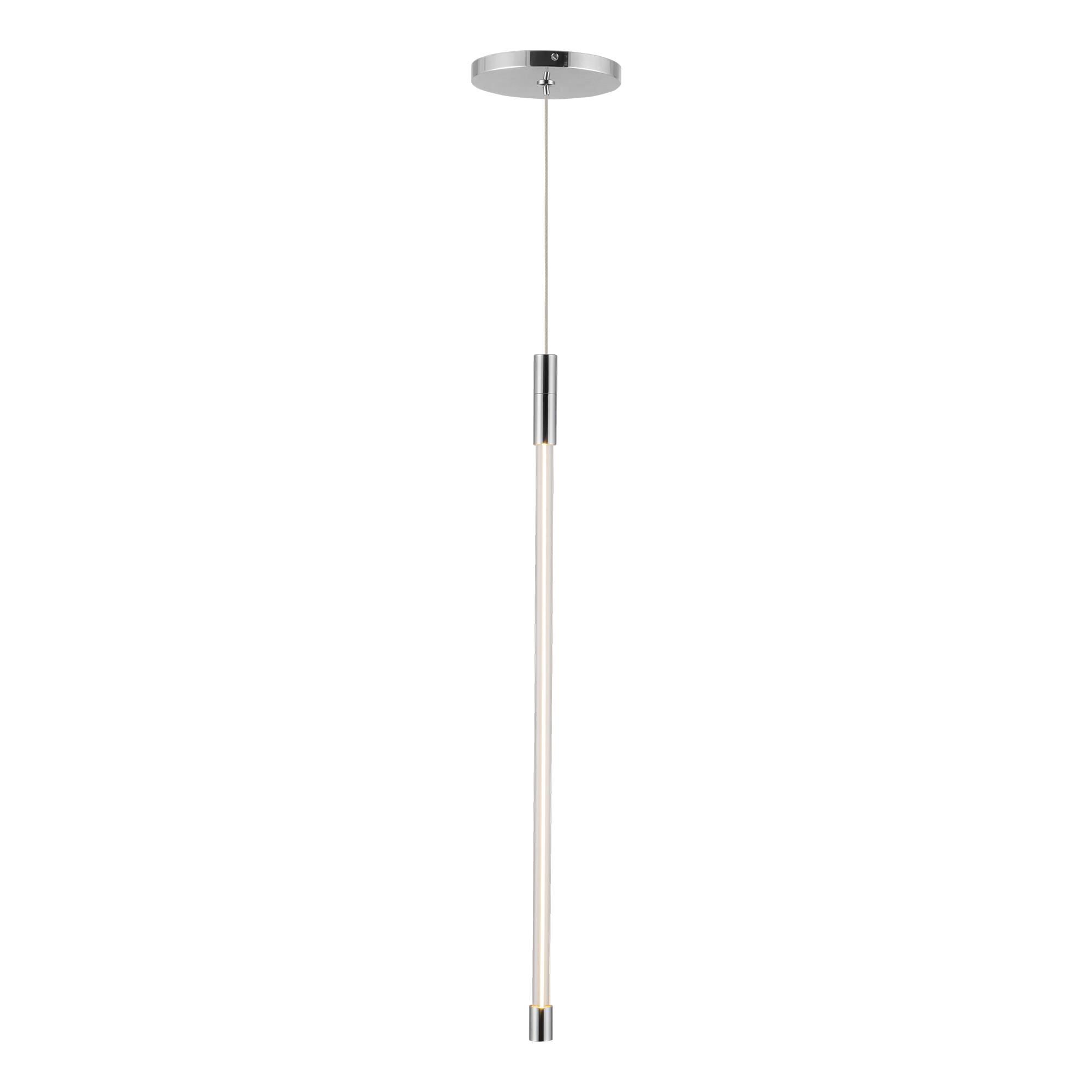 Shown in Chrome finish and Clear glass