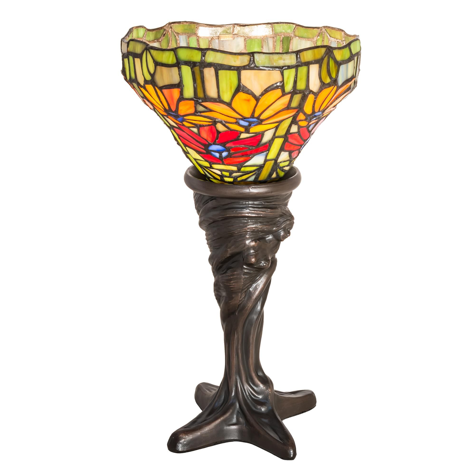 Poinsettia 15 Inch Table Lamp by Meyda Lighting