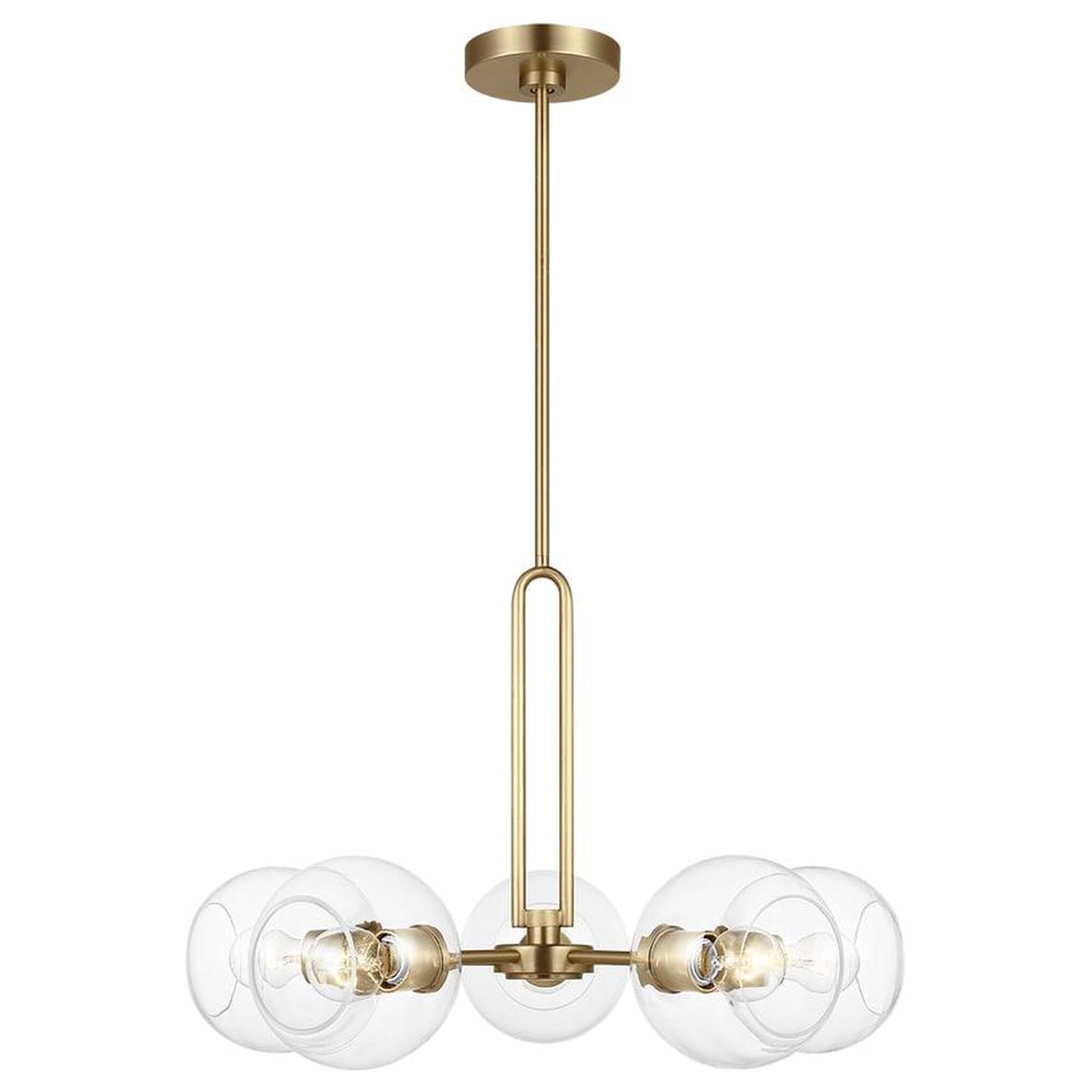 Shown in Satin Brass finish