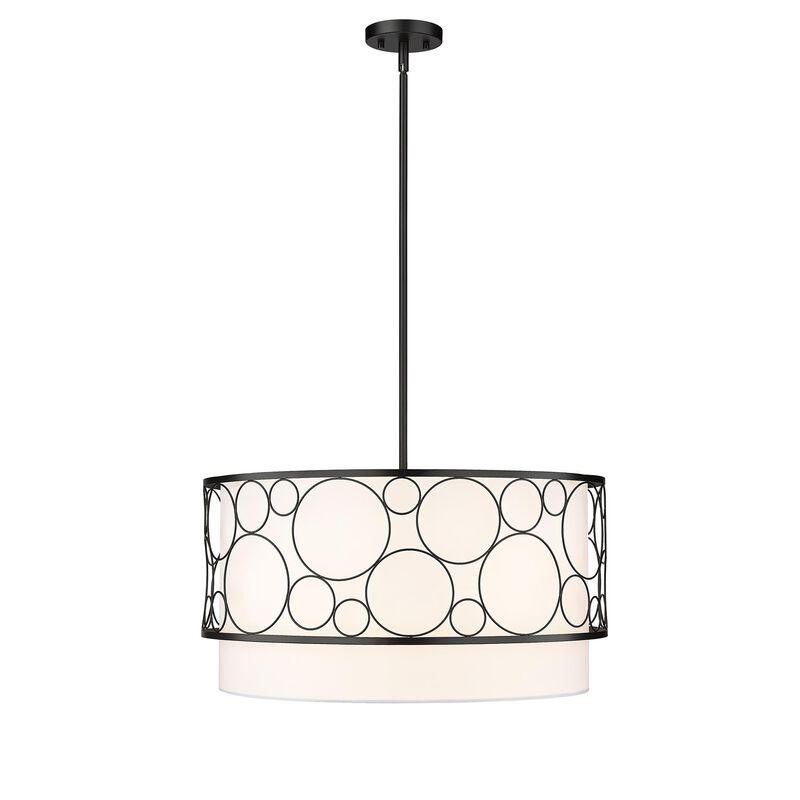 Kendall 24 Inch 4 Light Chandelier by Z-Lite