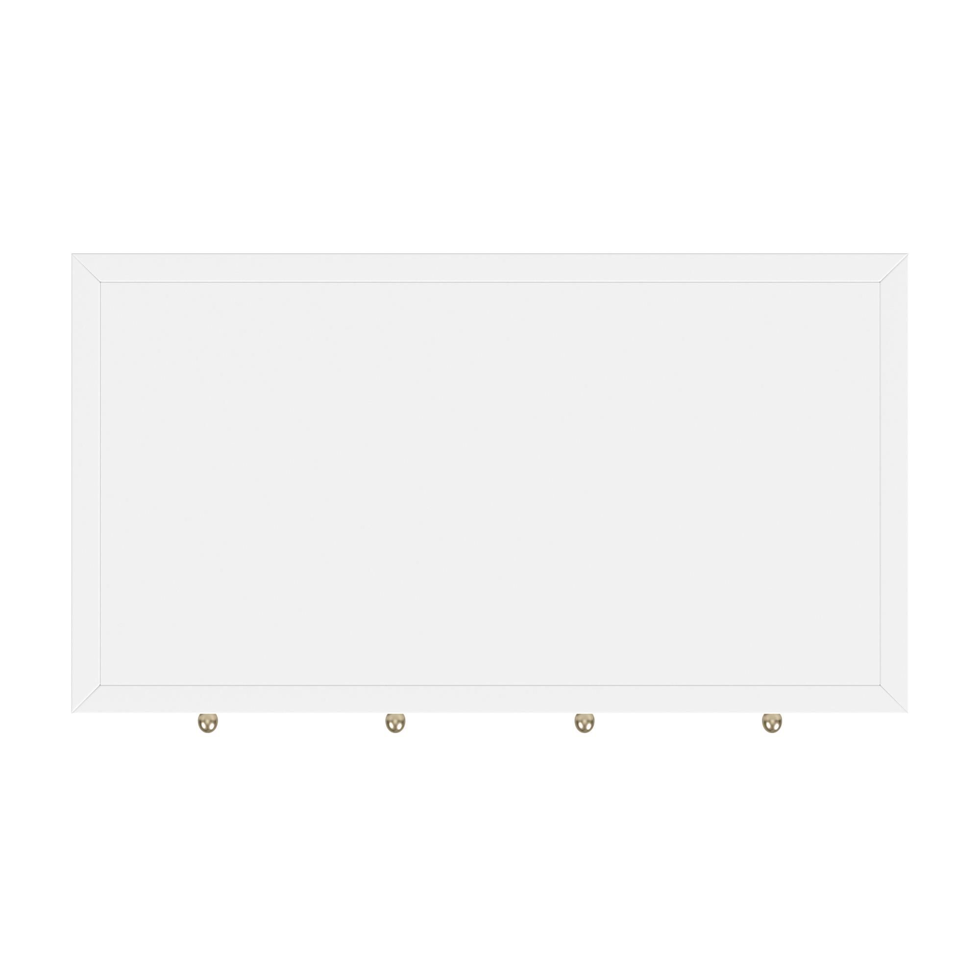 Shown in Smooth White finish