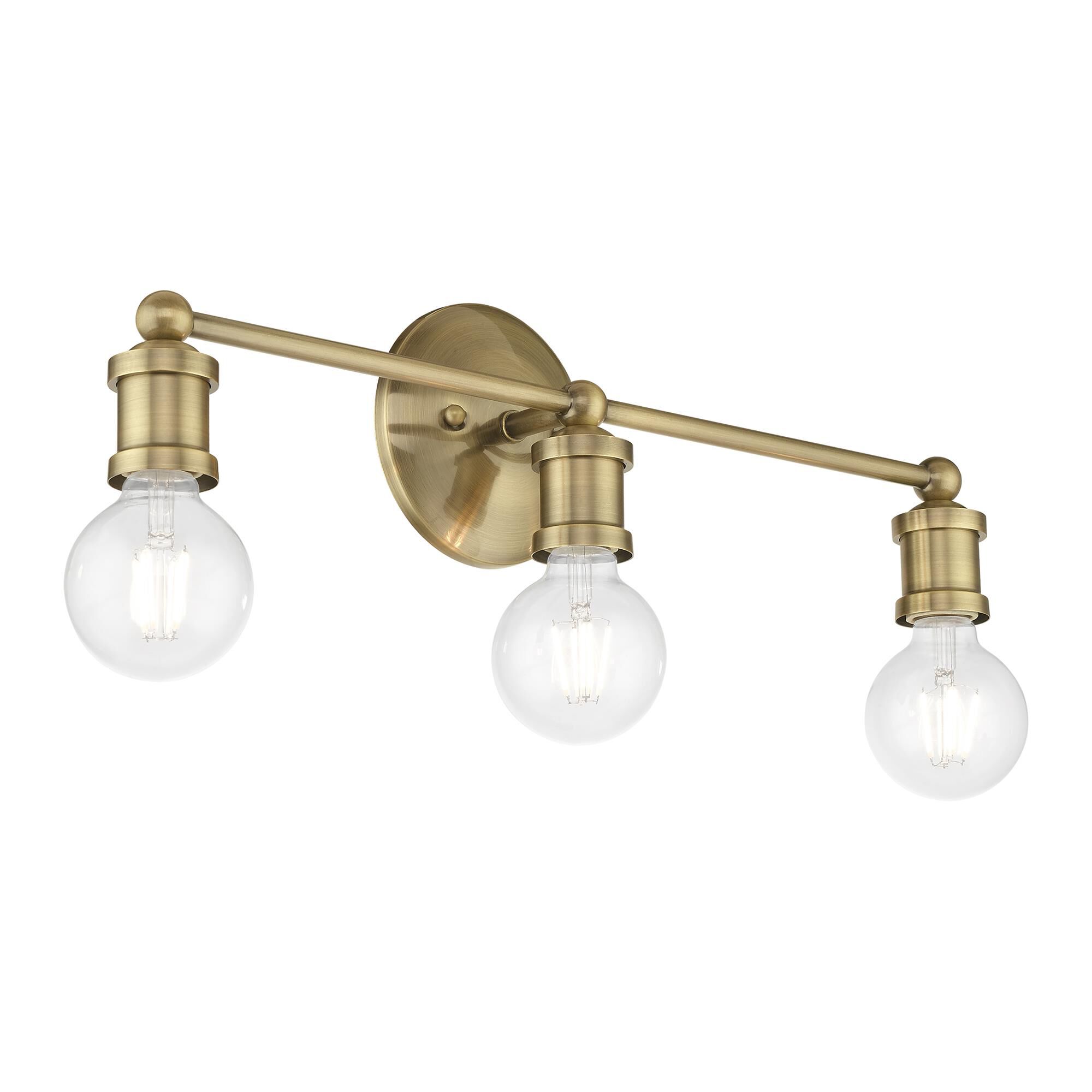 Shown in Antique Brass finish