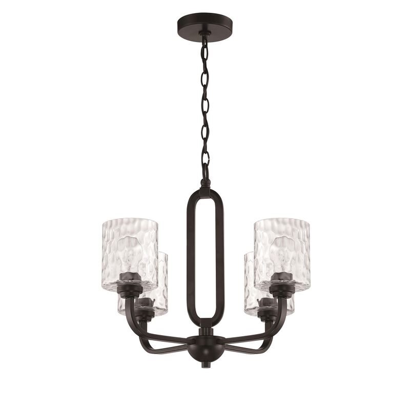 Collins 23 Inch 4 Light Chandelier by Craftmade