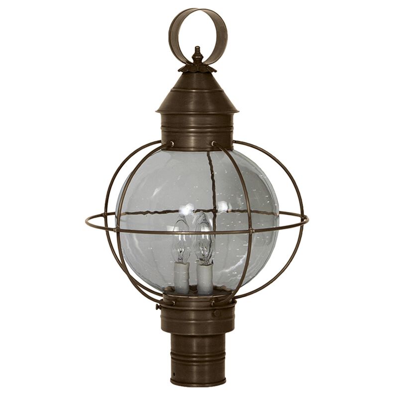 Onion 21 Inch Outdoor Post Lamp by Northeast Lantern