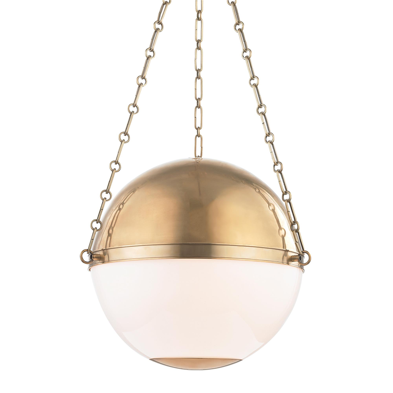 Mark D. Sikes Sphere No. 2 Medium Pendant Light by Hudson Valley Lighting