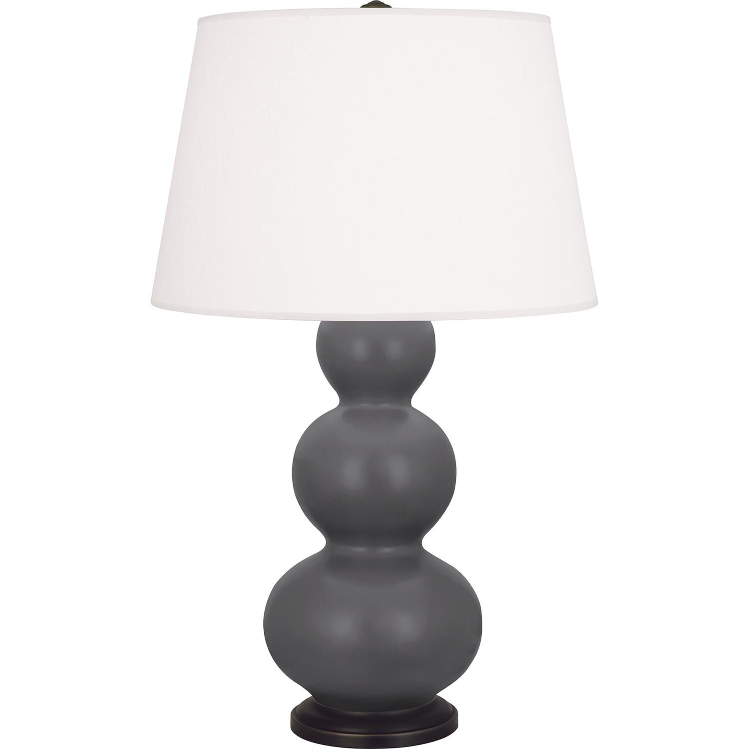 Triple Gourd 33 Inch Table Lamp by Robert Abbey
