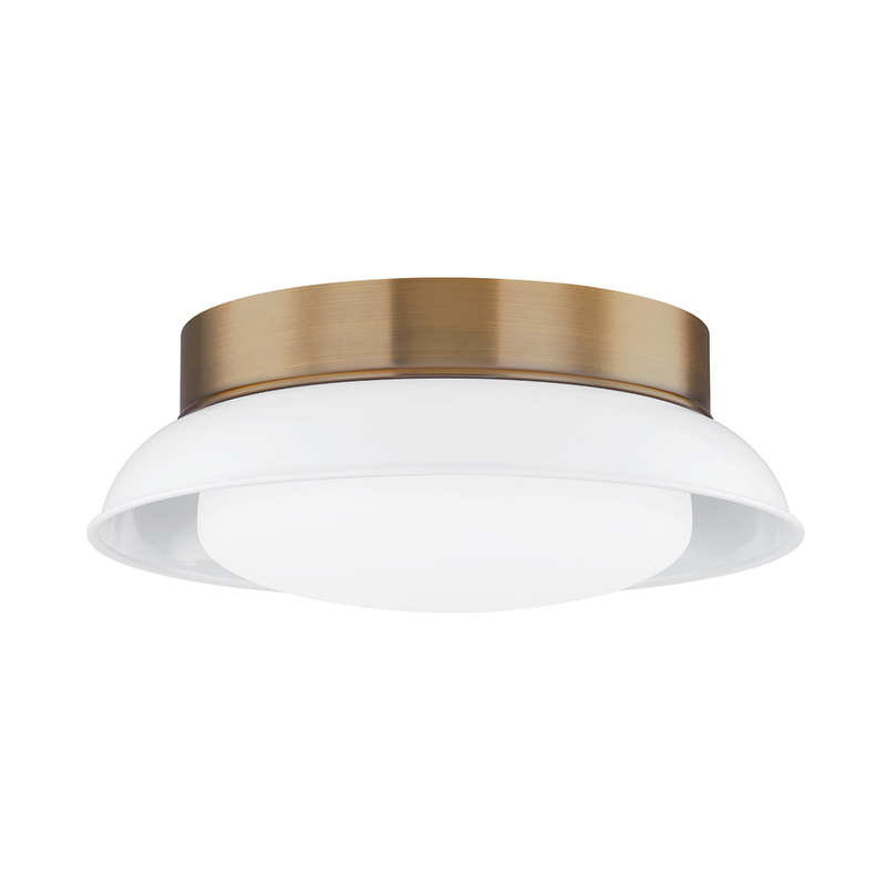 Arnie 14 Inch 2 Light Flush Mount by Troy Lighting