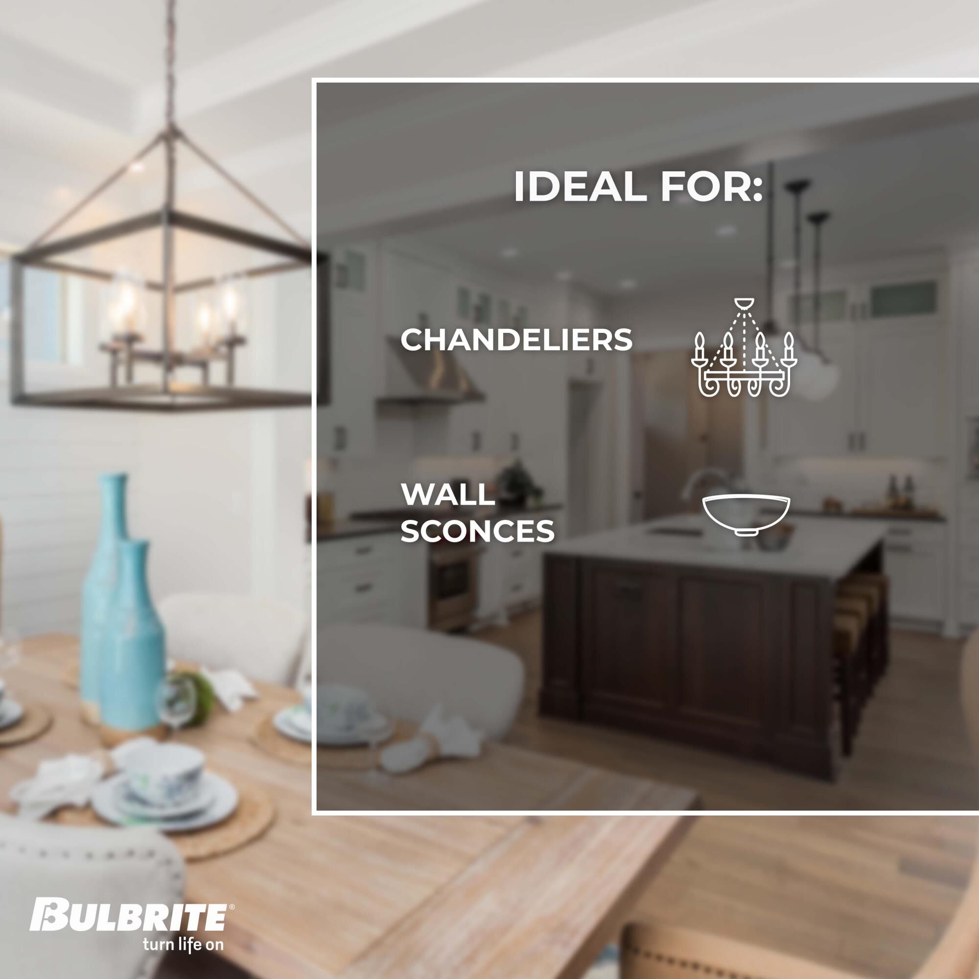 Dimmable 4.5 Watt 3000K T6 LED Light Bulb by Bulbrite