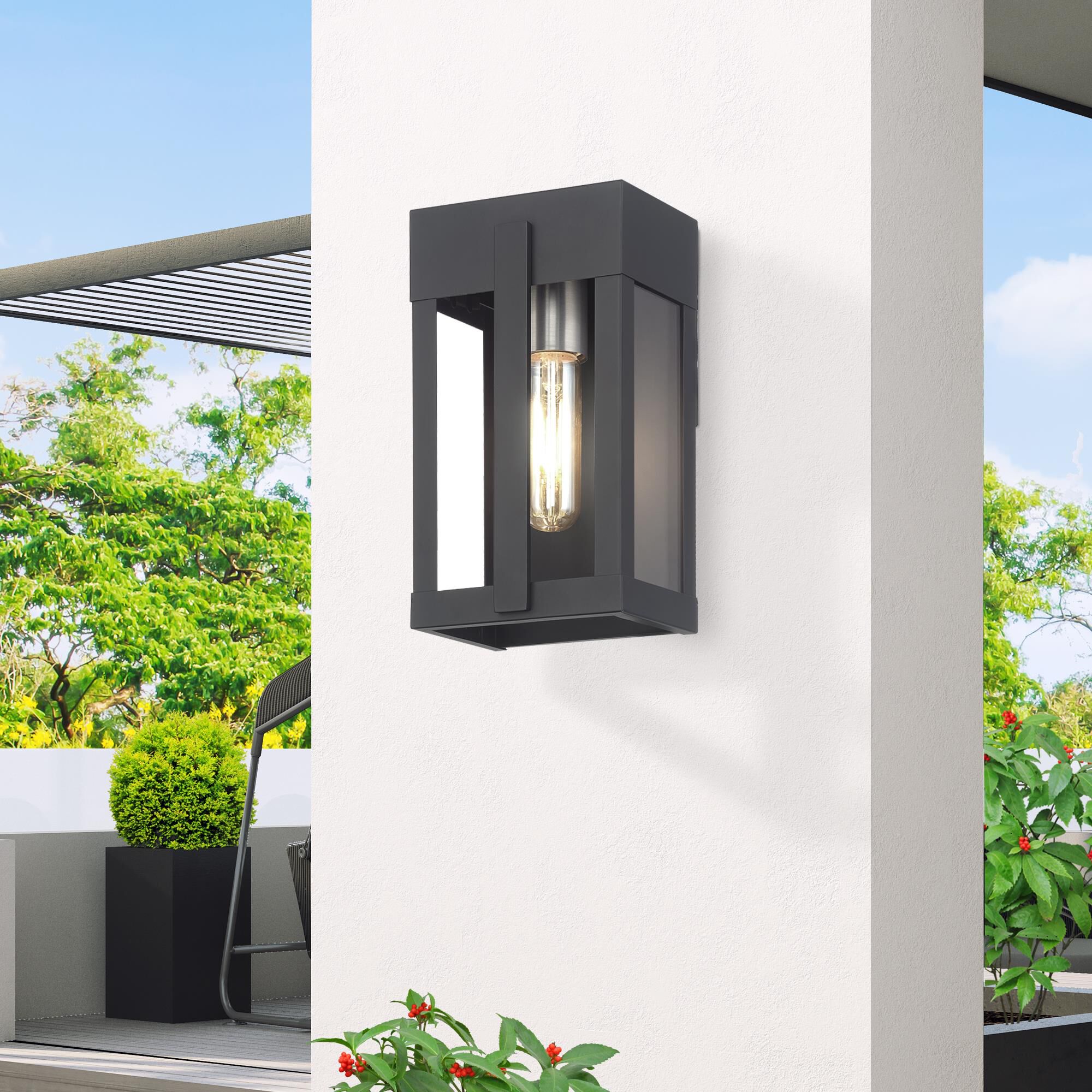 Berksford 5 Inch Outdoor Wall Light by Livex Lighting