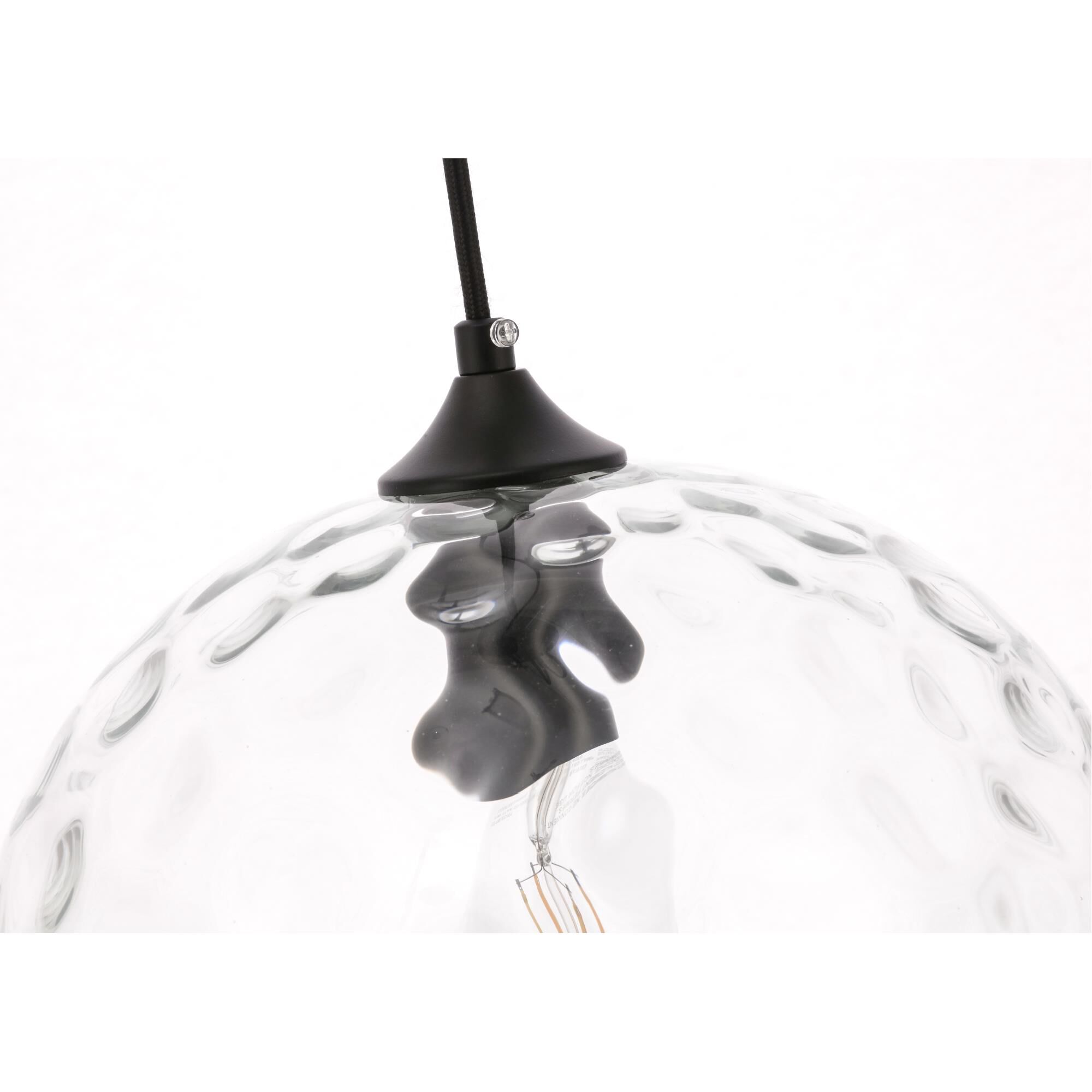 Elegant Lighting Gibson 11 Inch Mini Pendant