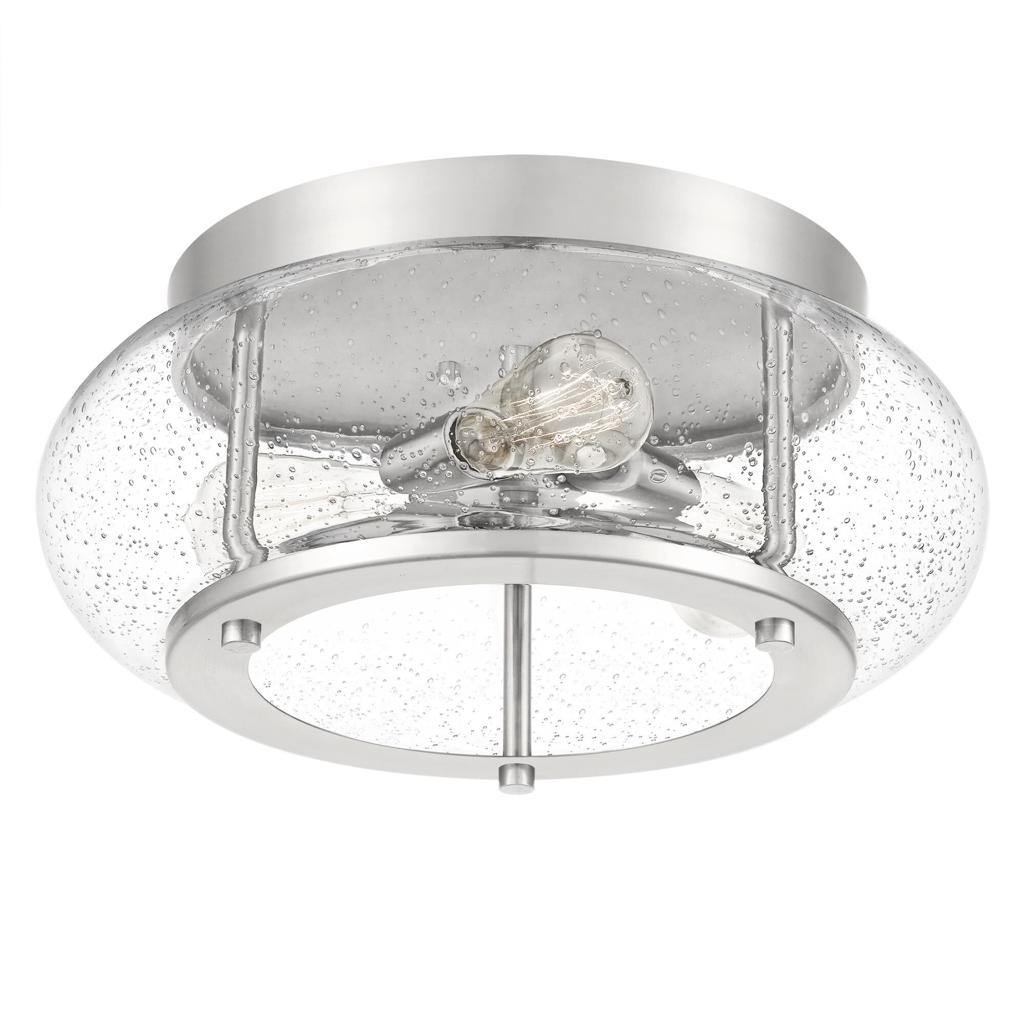 Trilogy 16 Inch 3 Light Flush Mount by Quoizel