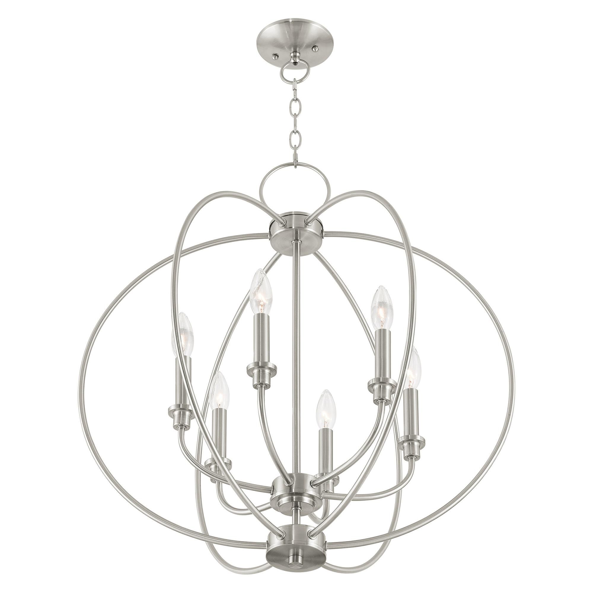 Shown in Brushed Nickel finish