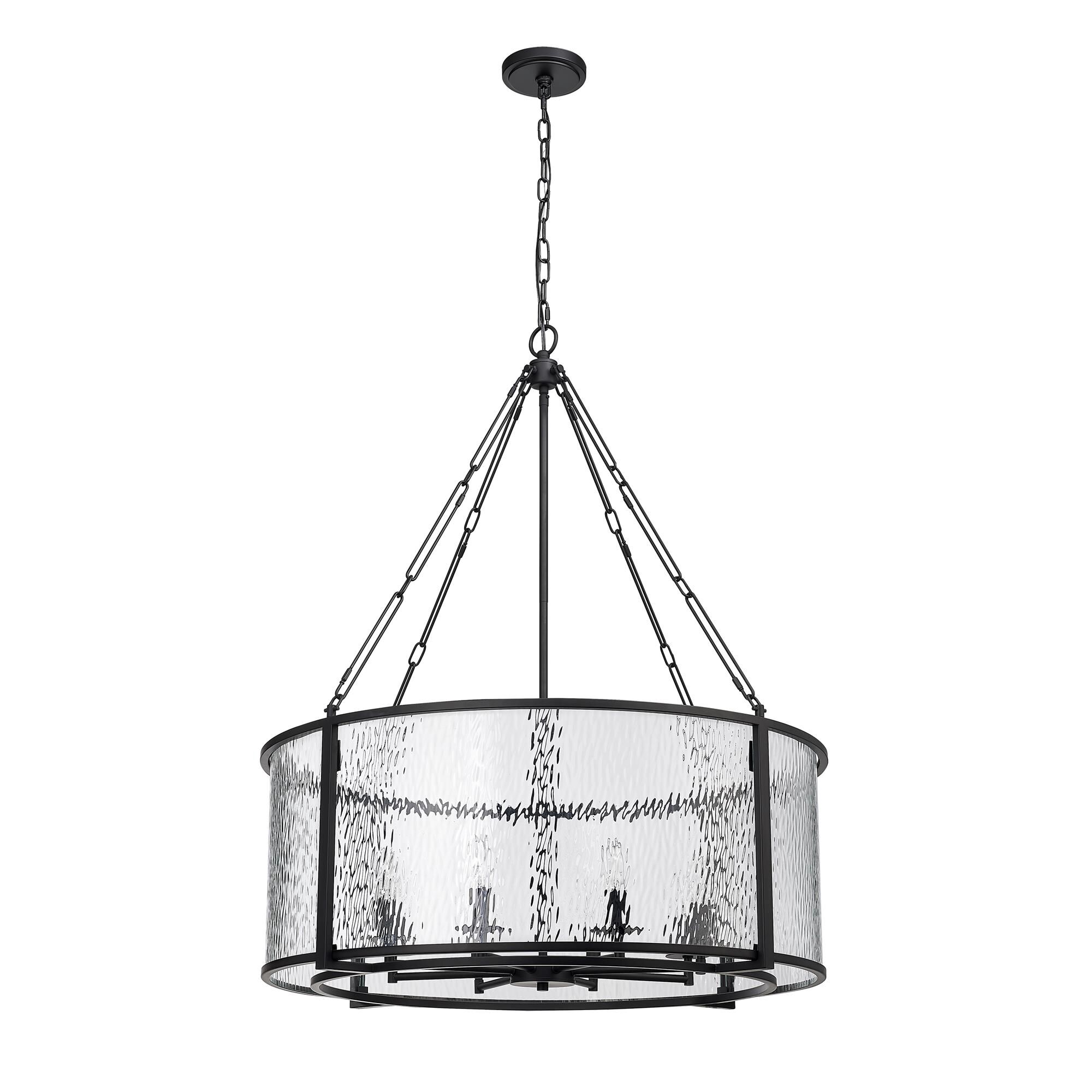 Shown in Matte Black finish and Clear Water glass