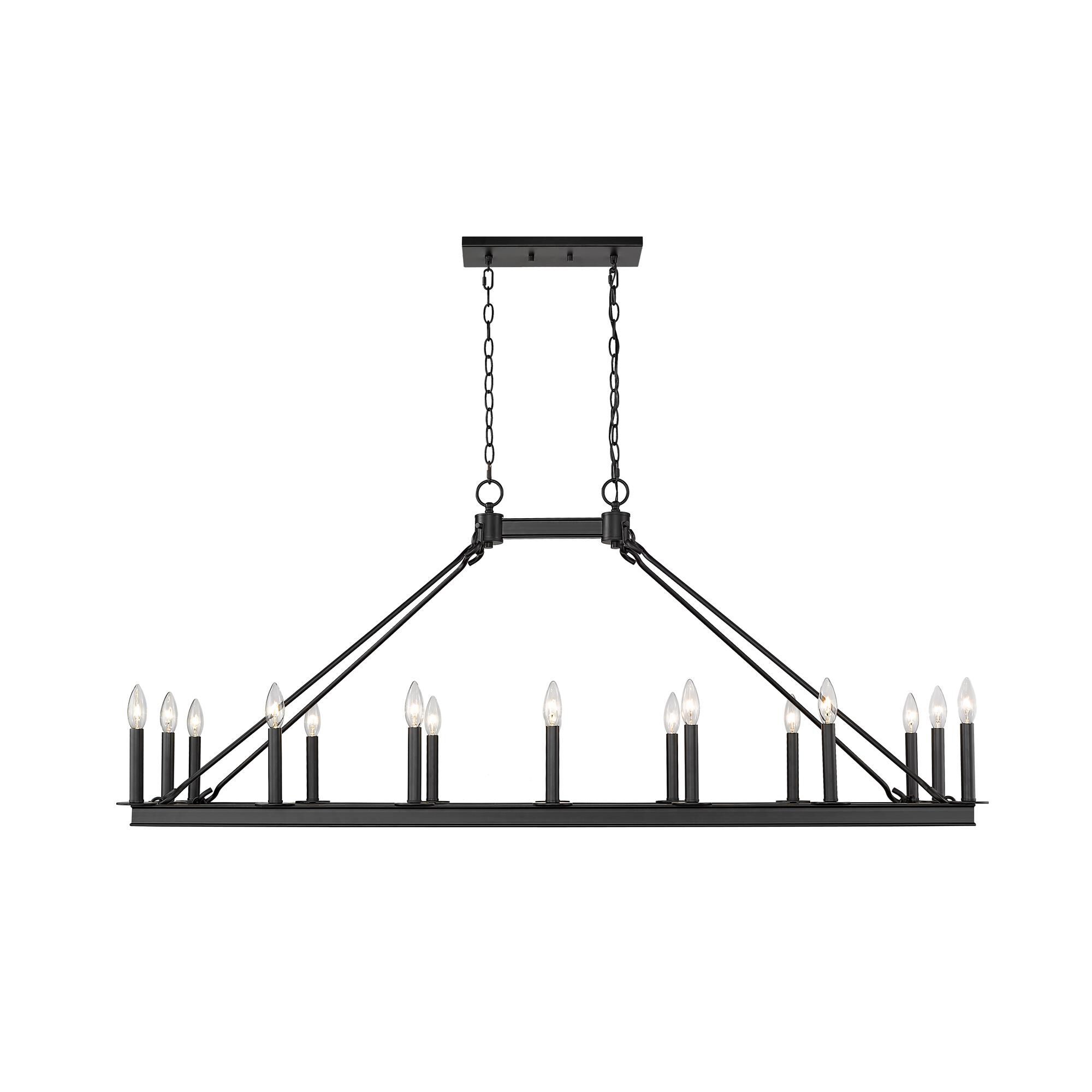 Barclay 56 Inch 16 Light Linear Suspension Light by Z-Lite