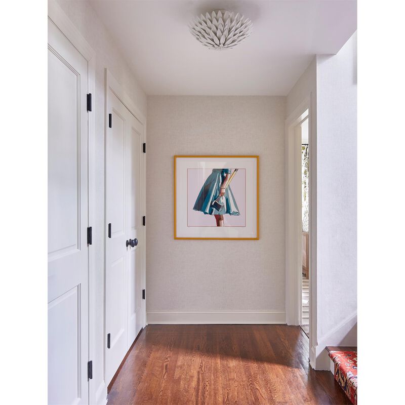 Broche 16 Inch 4 Light Semi Flush Mount by Crystorama