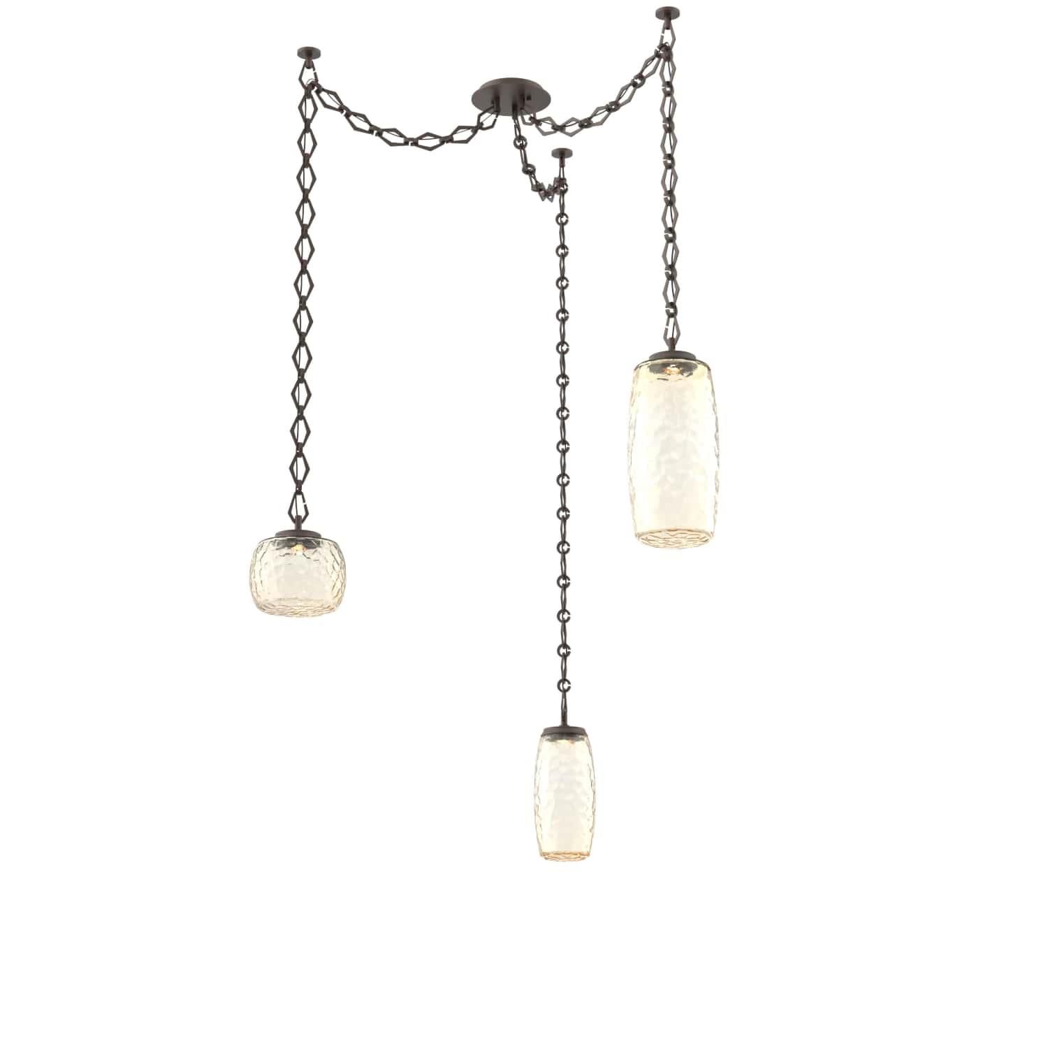 Levi Wilson Vessel 15 Inch Multi Pendant Light by Hammerton Studio