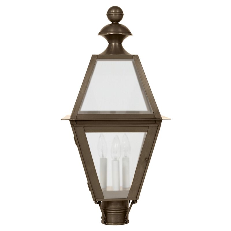 Boston 26 Inch 3 Light Outdoor Post Lamp by Northeast Lantern